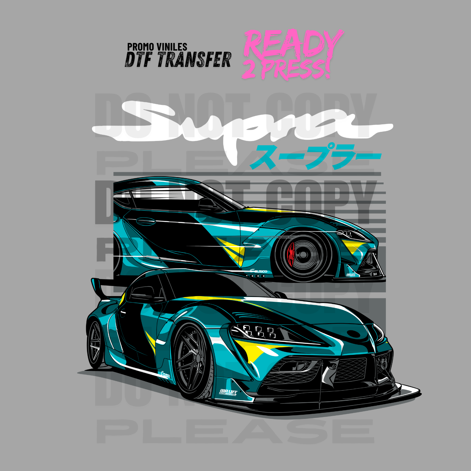 DTF Transfers | Supra Green