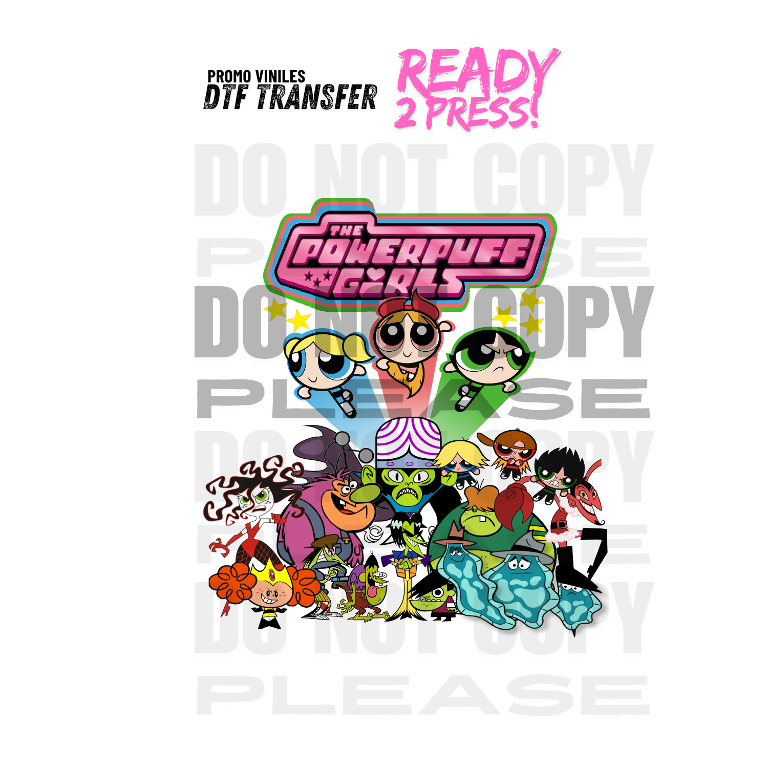 DTF Transfers | Powerpuff