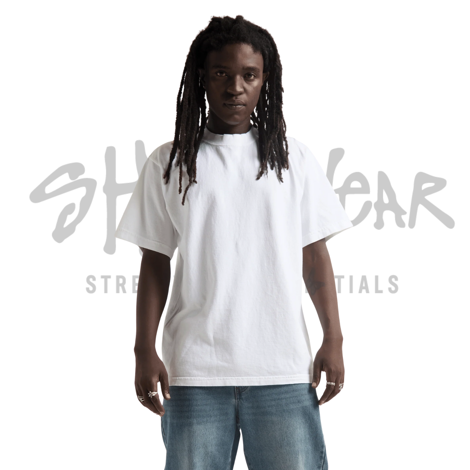 Shaka Wear Max Heavyweight Garment Dye | White | 7.5 oz