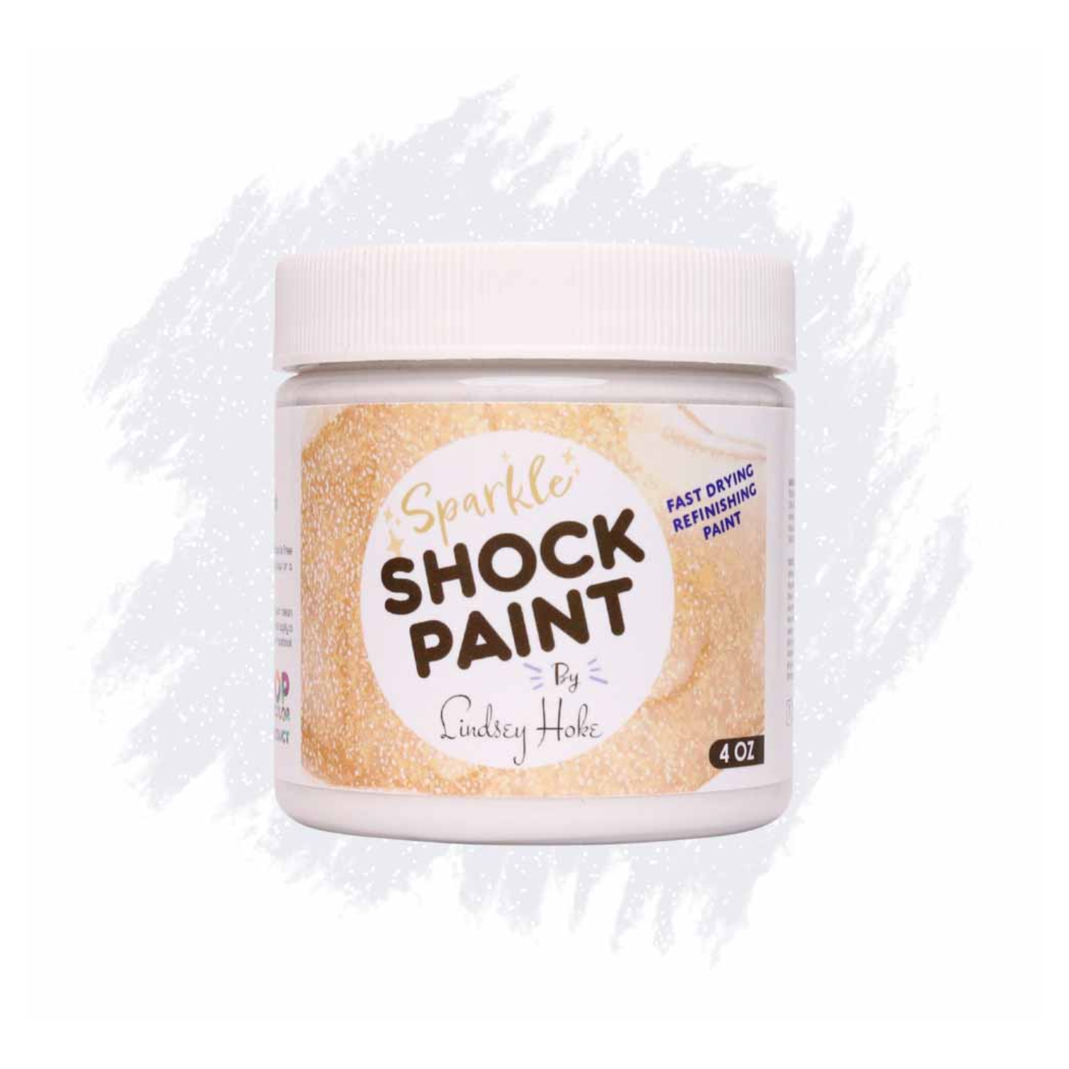 Pop of Color | Pintura Mate con Escarcha | Icicle 4oz