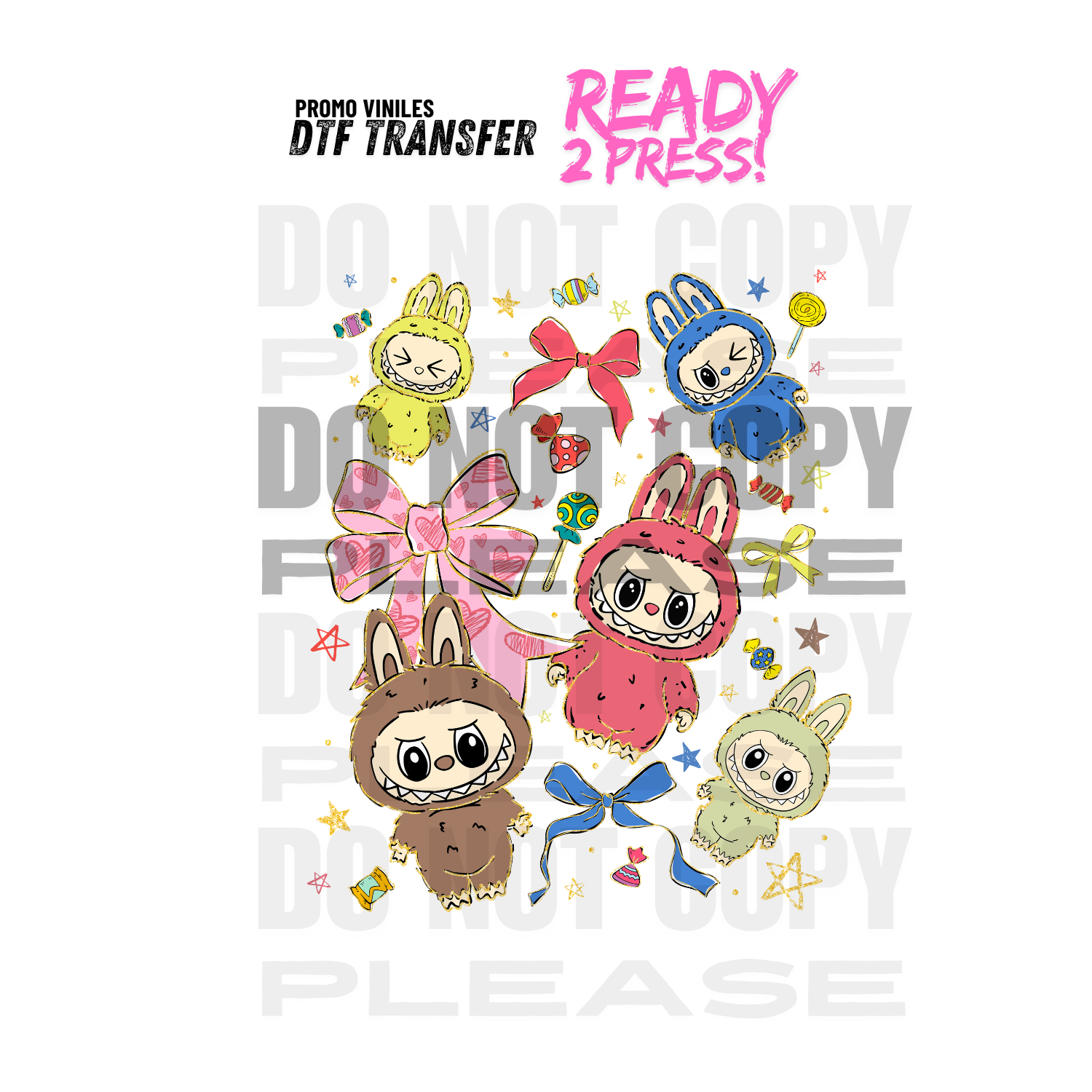 DTF Transfers | Bubu 1