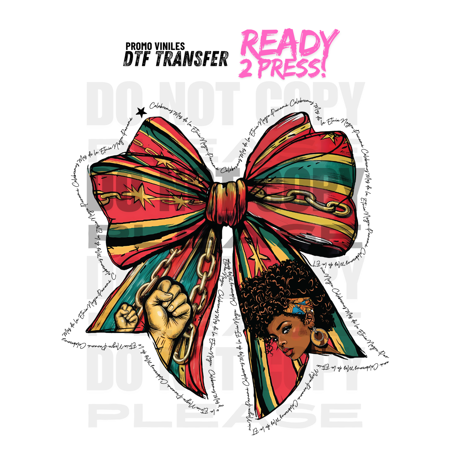 DTF Transfers | Etnia Bow