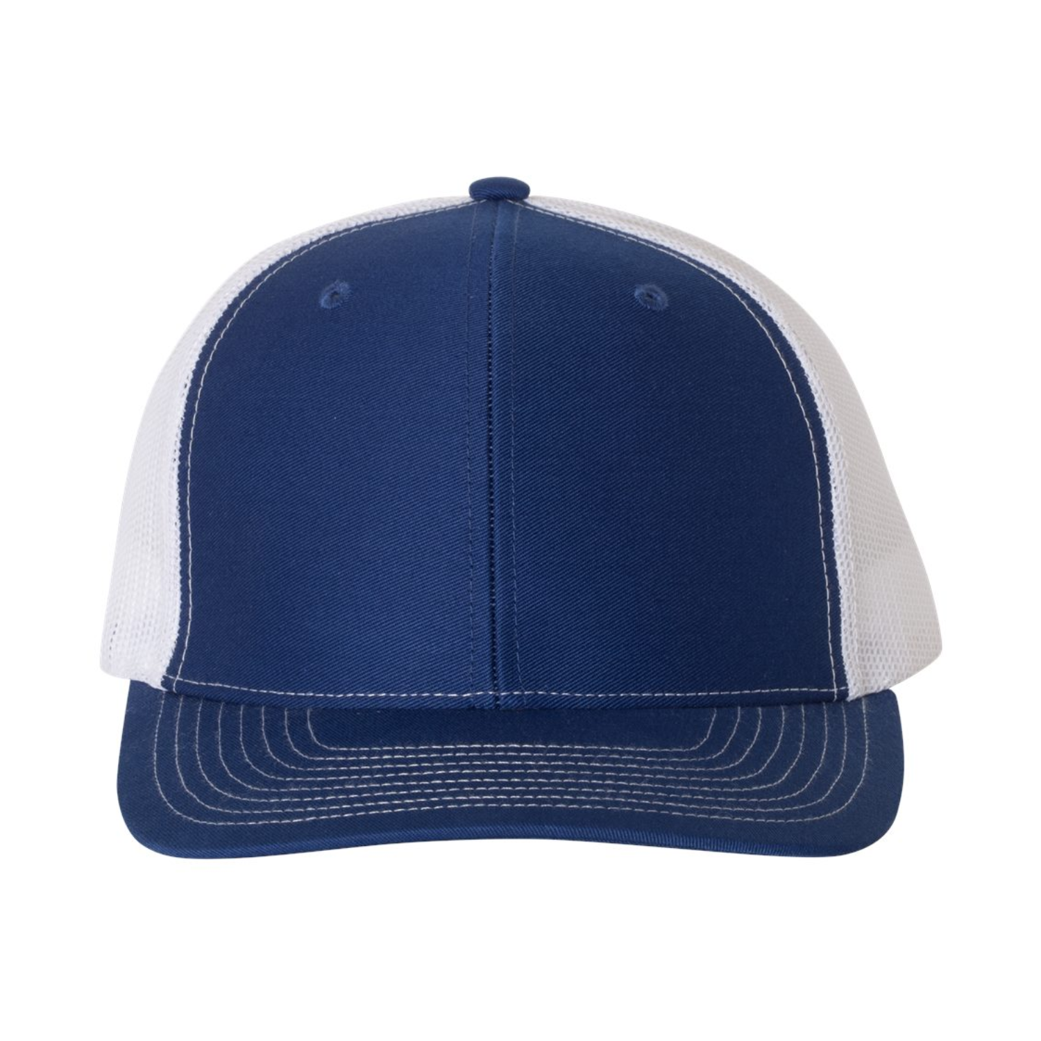 Richardson 112 | Adjustable Snapback Trucker Cap | Royal/ White