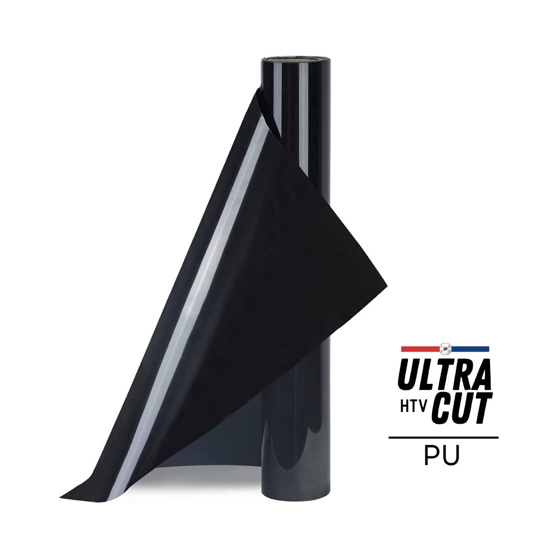 UltraCut HTV | Vinil Textil Térmico | PU | Negro | Black