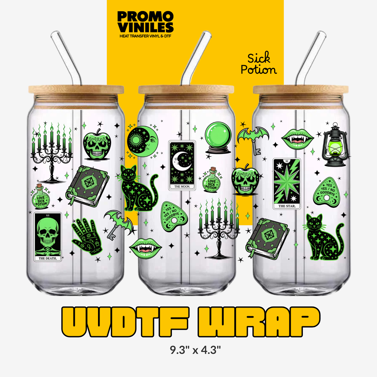 UV DTF Wrap | Sick Potion