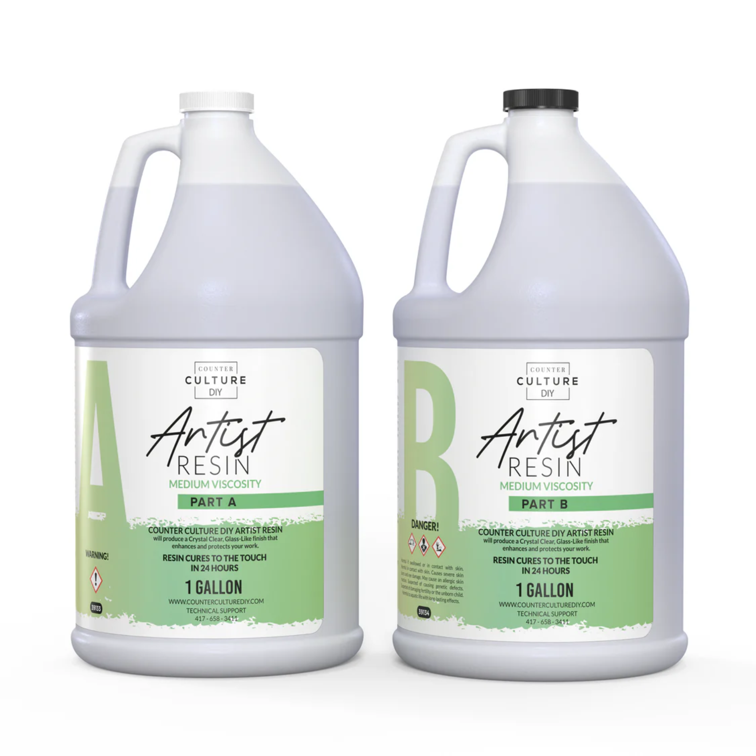 Resina | Artist Resin | Medium Viscosity | Kit de 2 Galones