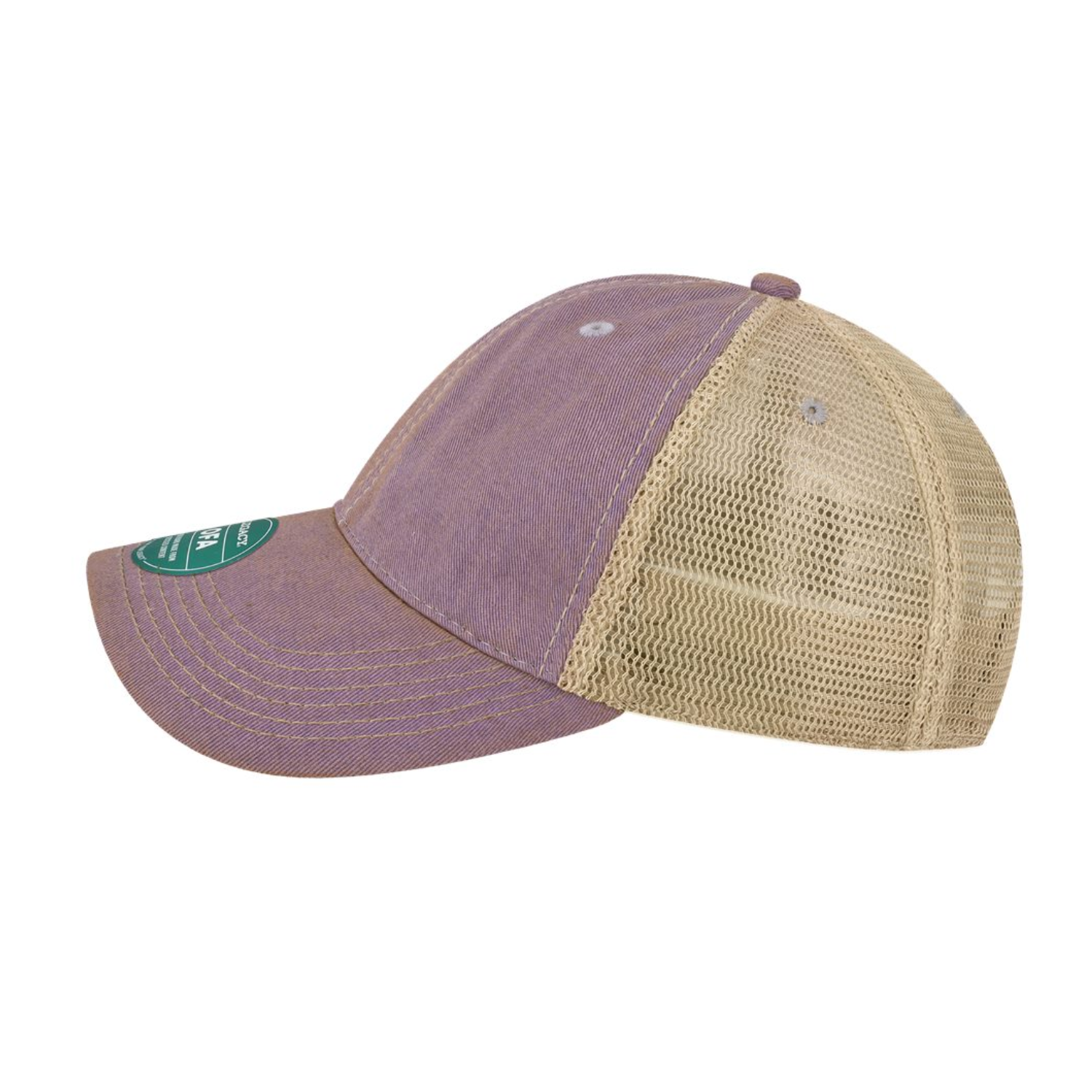 Old Favorite Trucker Cap - OFA | Lavender Khaki