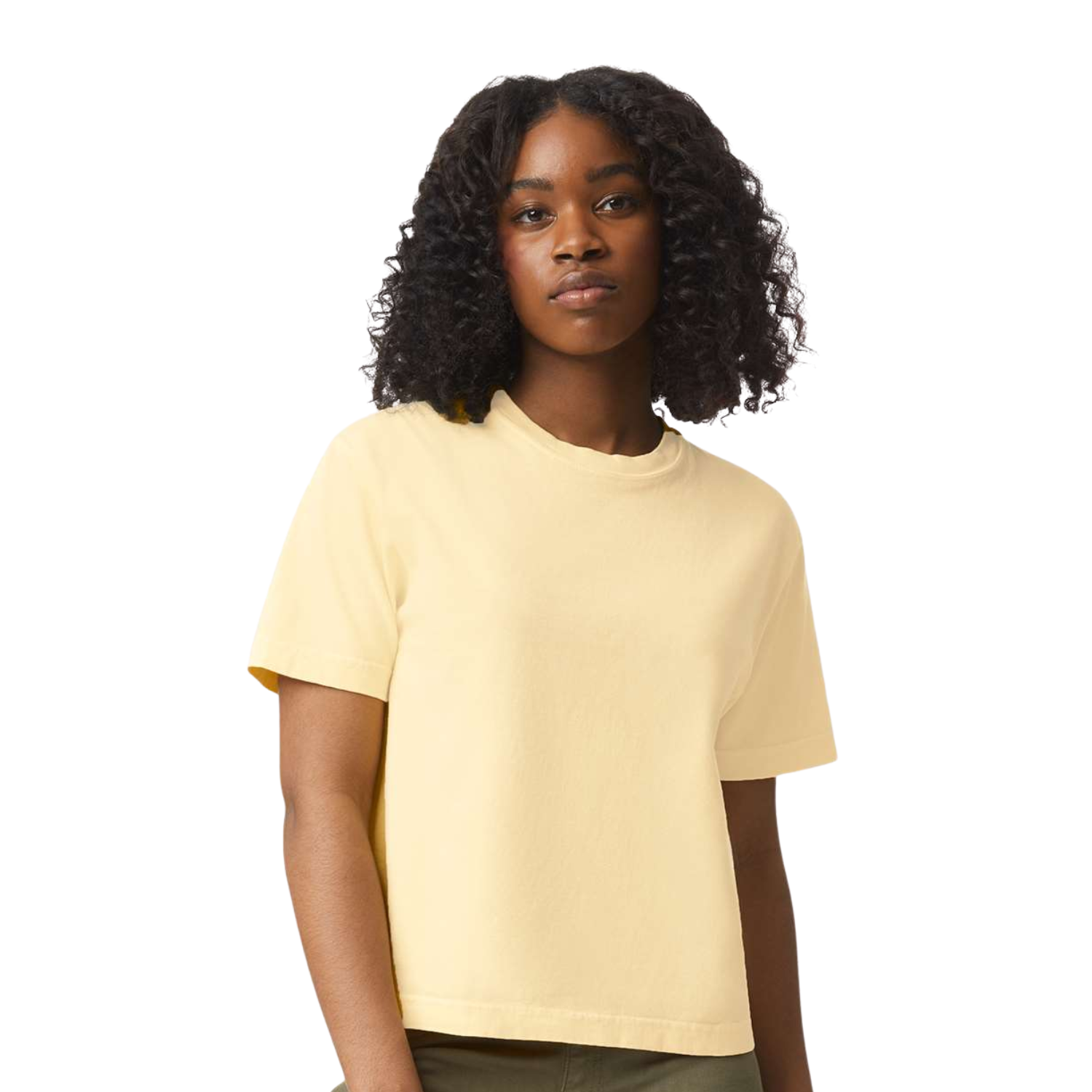 Comfort Colors 3023CL Heavyweight Boxy Tee | Butter | 6.1 oz