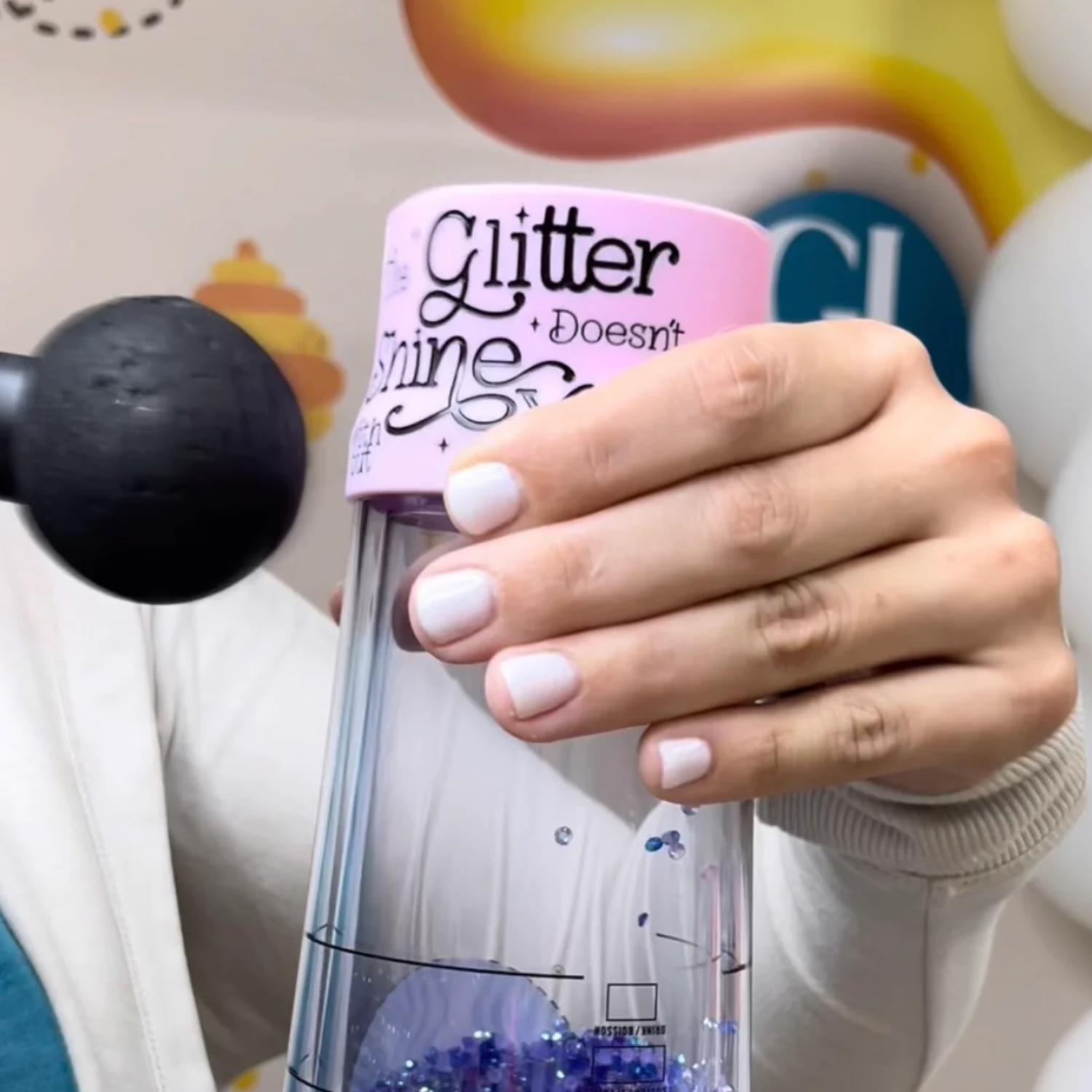 Embudo | Funnel para Snowglobes | Lila