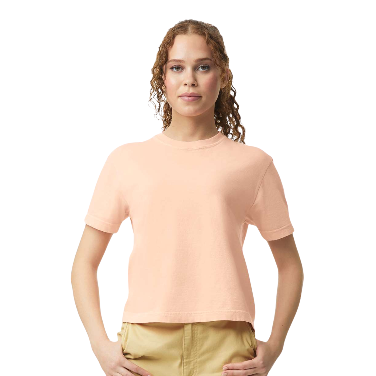 Comfort Colors 3023CL Heavyweight Boxy Tee | Peachy | 6.1 oz