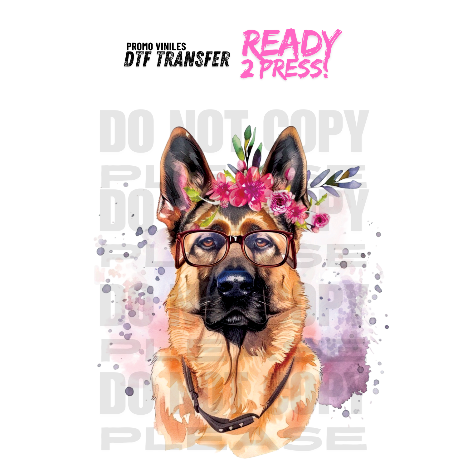 DTF Transfers | Doggy Splash 5