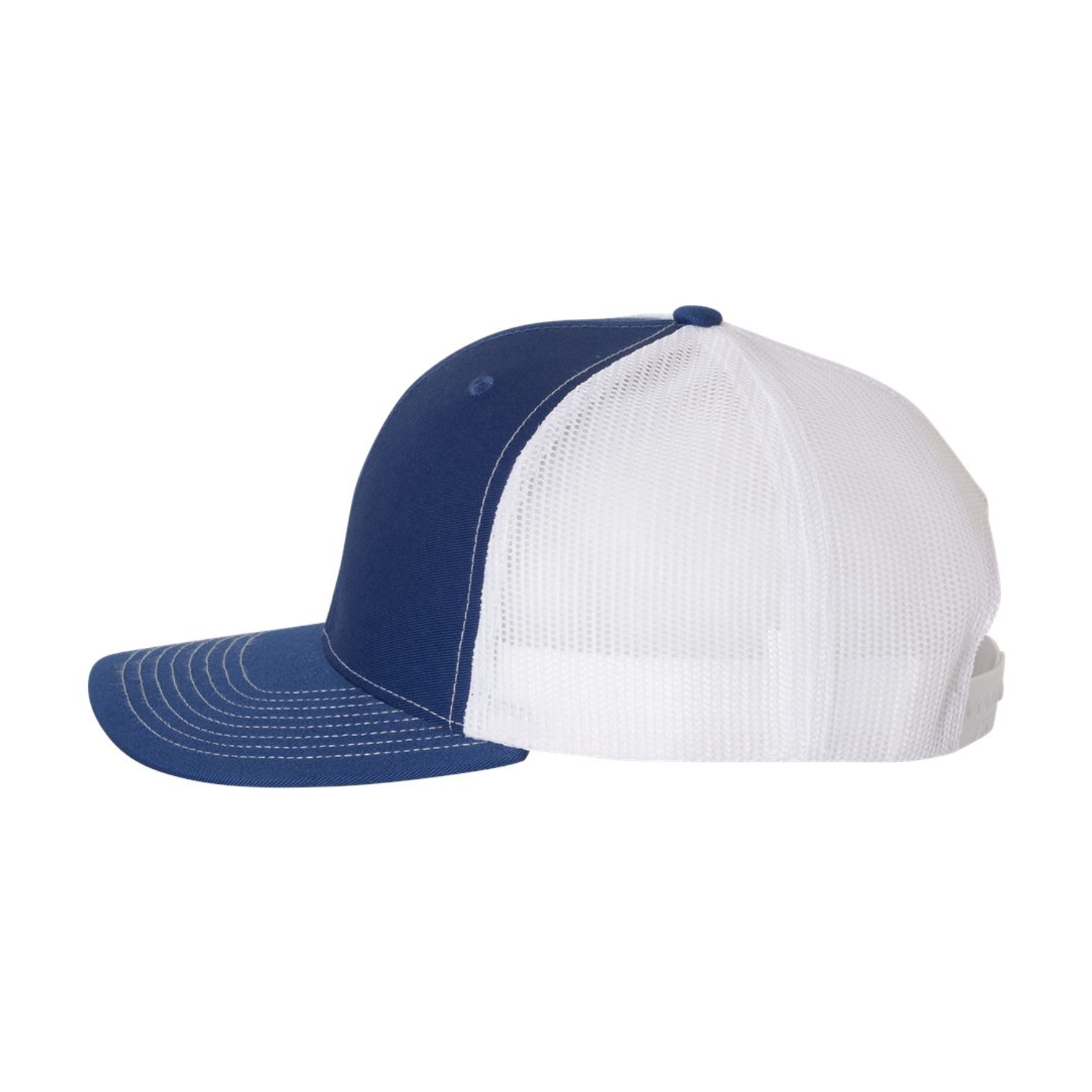 Richardson 112 | Adjustable Snapback Trucker Cap | Royal/ White