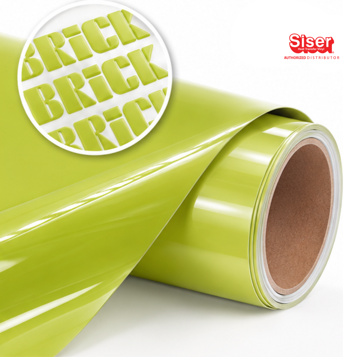 Siser Brick® 600 Vinil Textil Térmico | Citrus | Ancho 12"