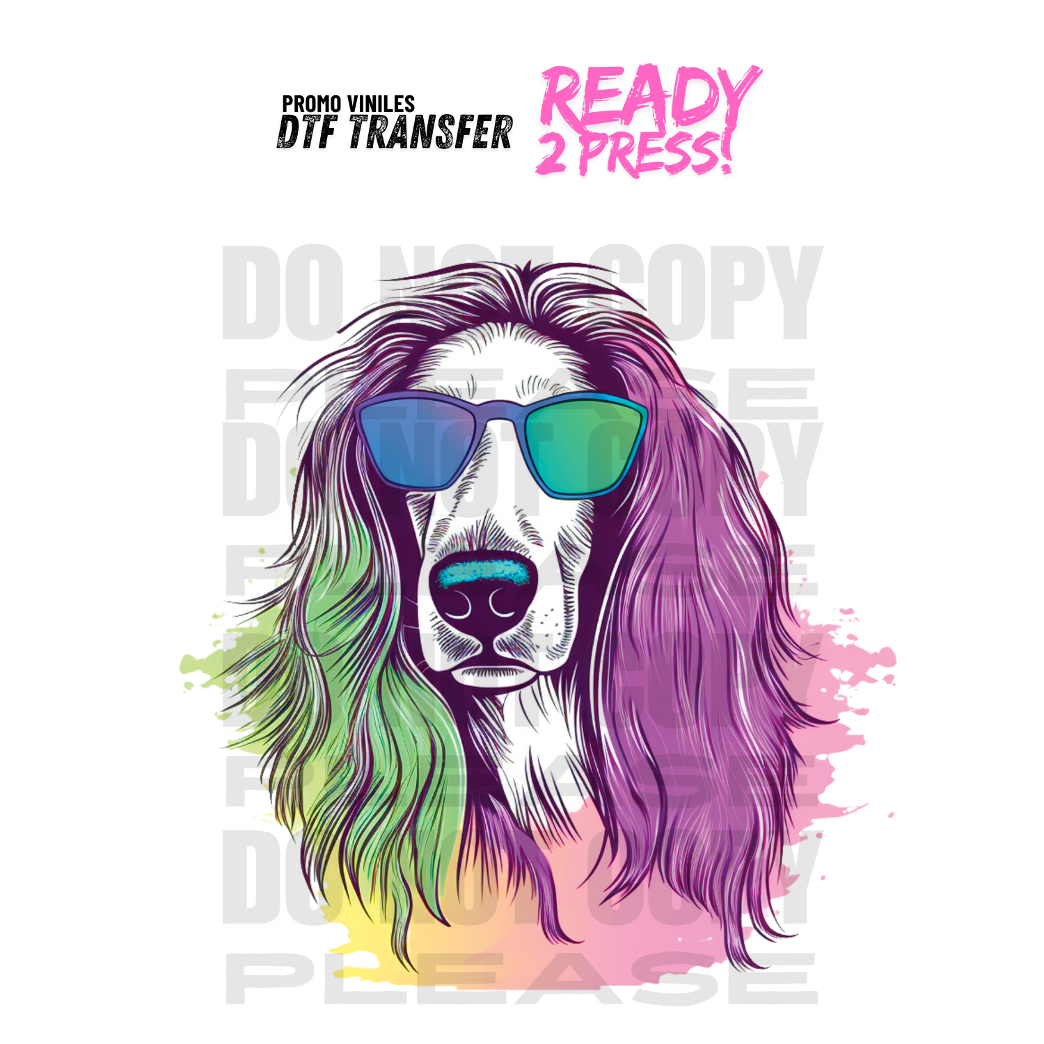 DTF Transfers | Doggy Splash 3