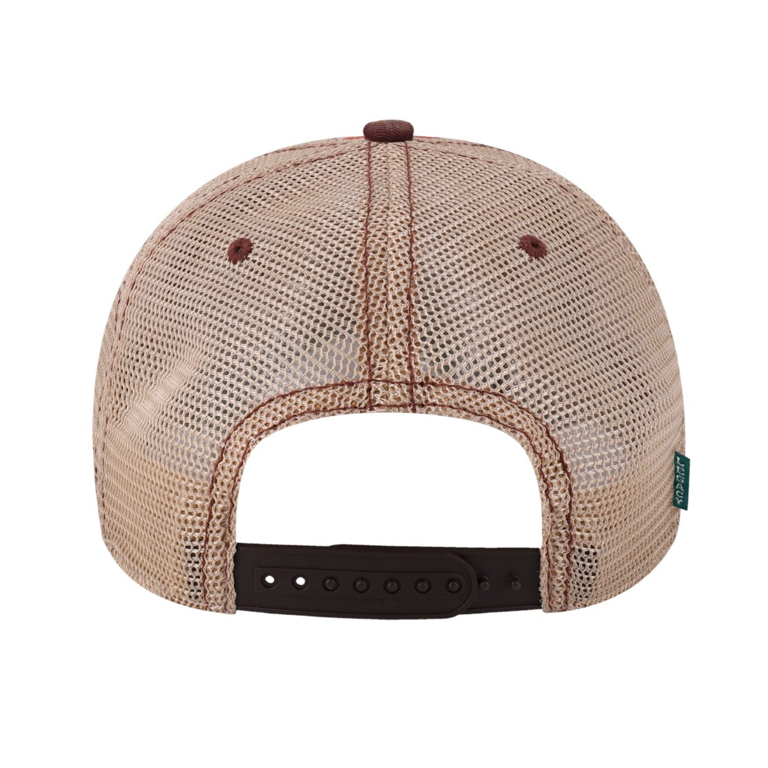 Old Favorite Trucker Cap - OFA | Red Stripe Khaki