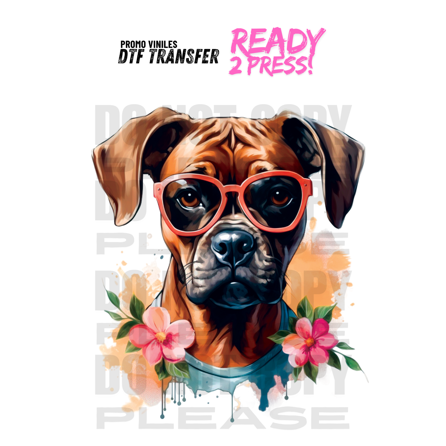 DTF Transfers | Doggy Splash 2