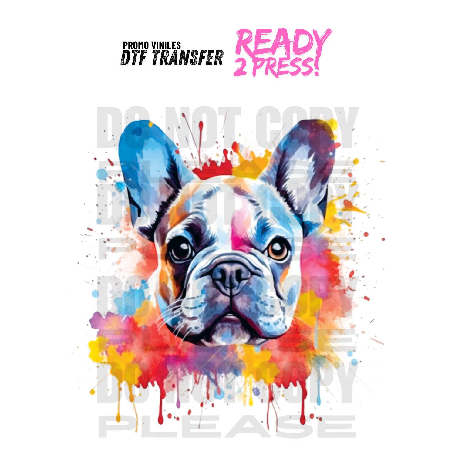 DTF Transfers | Doggy Splash 1