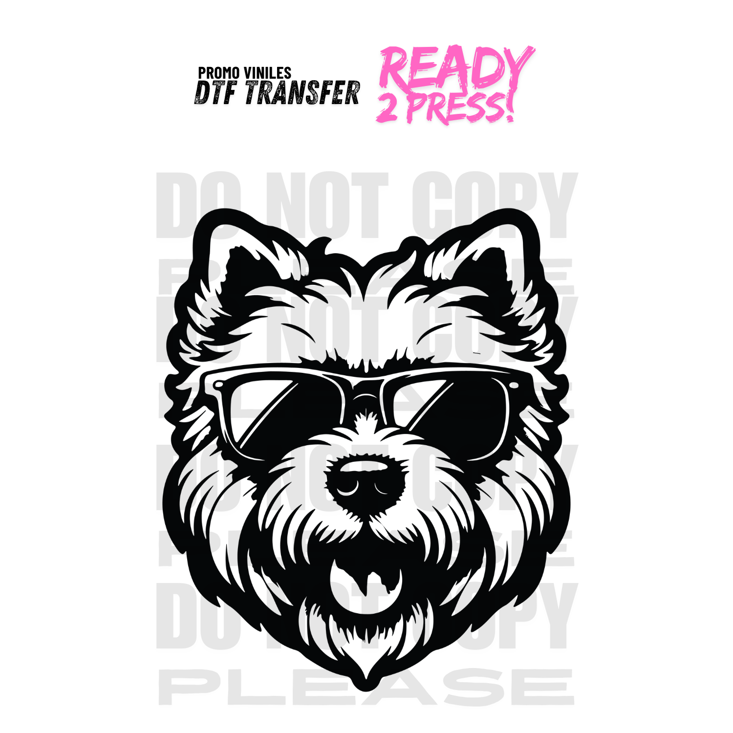 DTF Transfers | Doggy Single 6