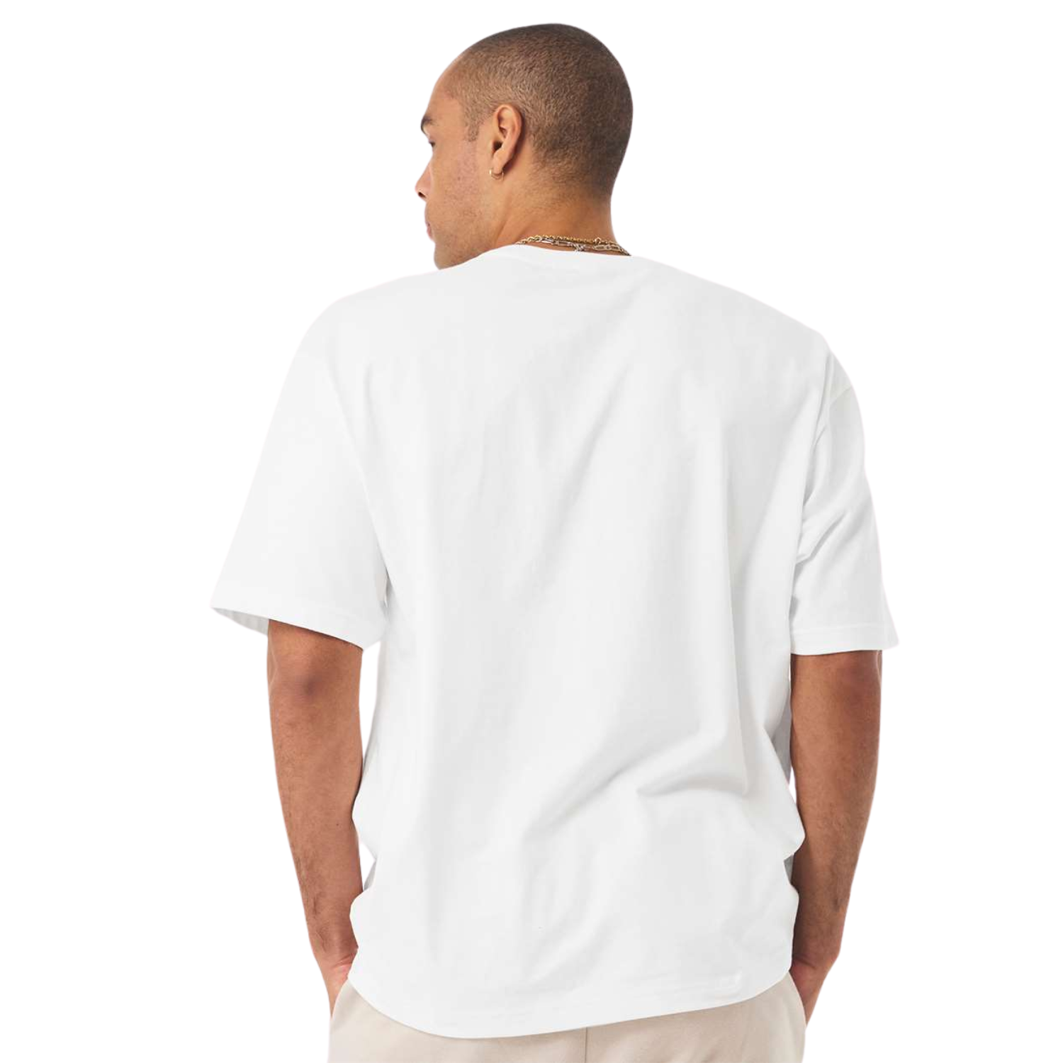 Bella Canvas 4610 Heavyweight Oversize Tee | White | 7.5 oz | UNISEX