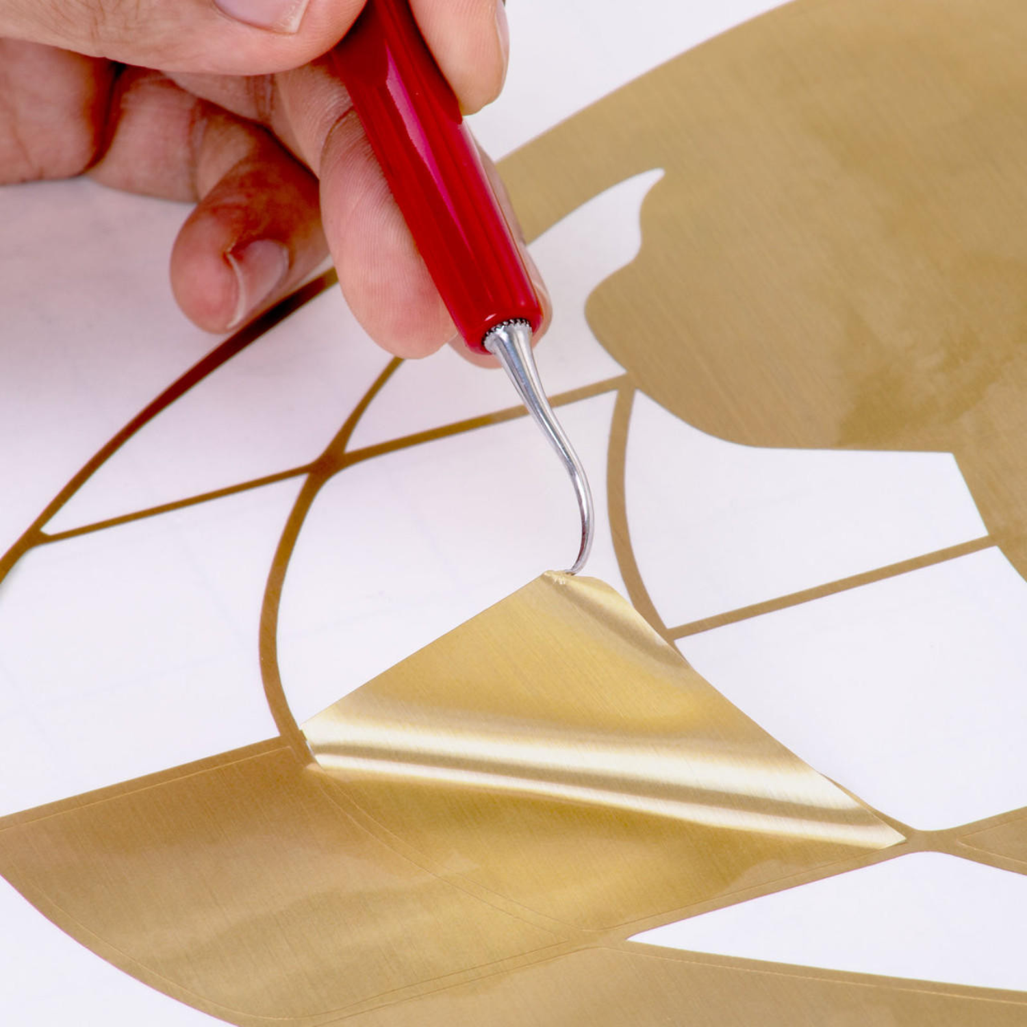 Vinil Adhesivo | PSV Easy | Brushed Gold