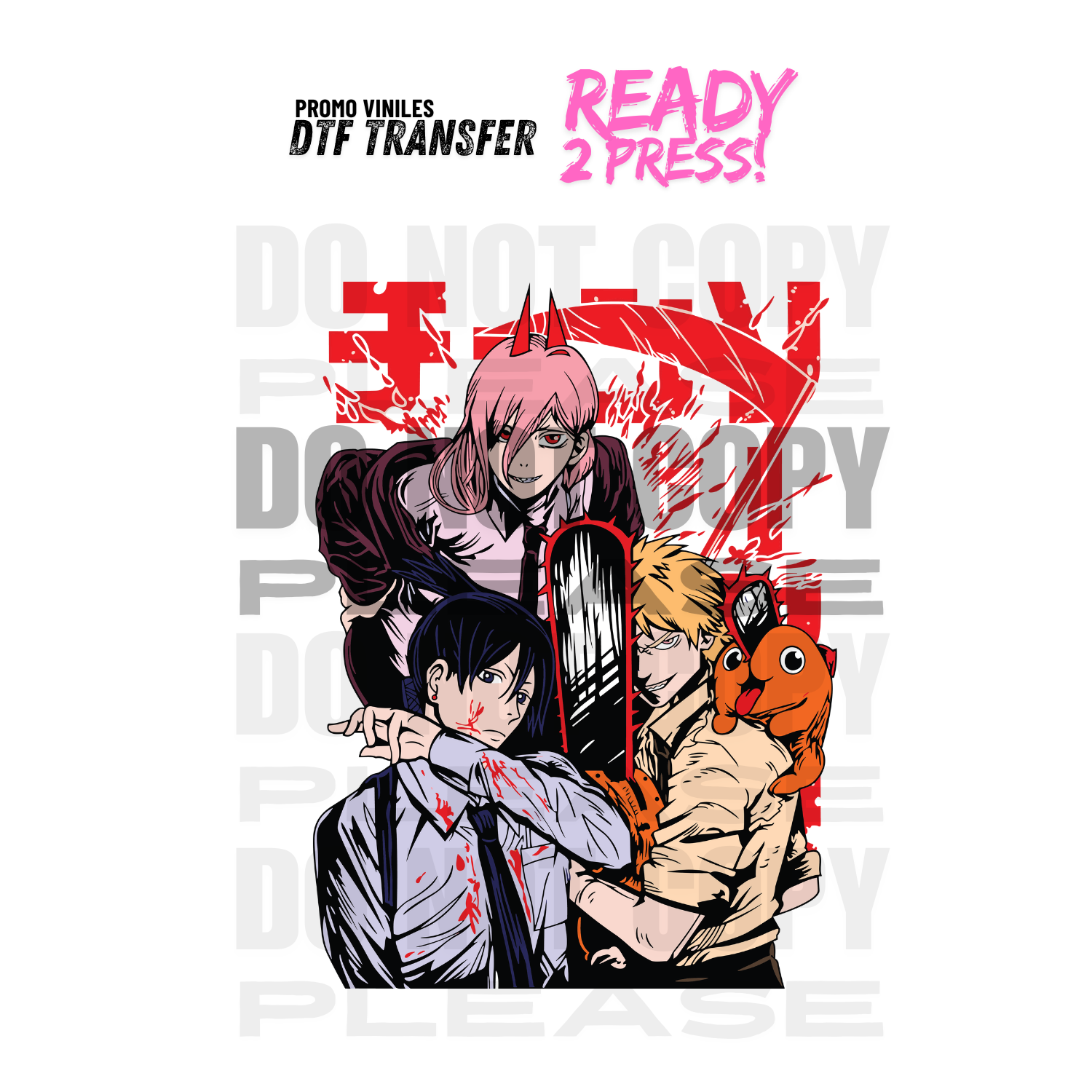 DTF Transfers | Power Friends