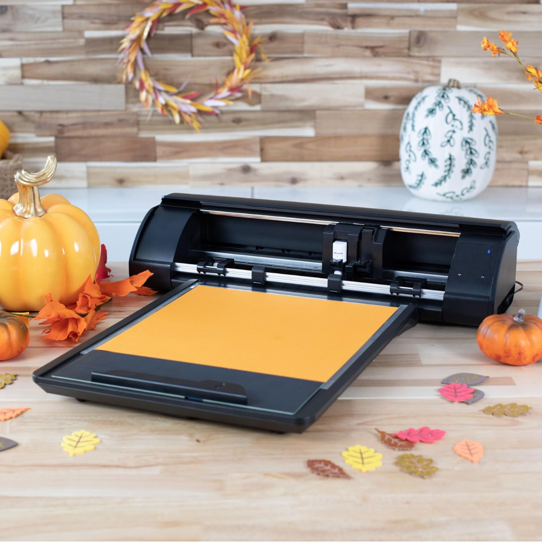 Mat de Corte Electroestático + Protector | Negro 12x12