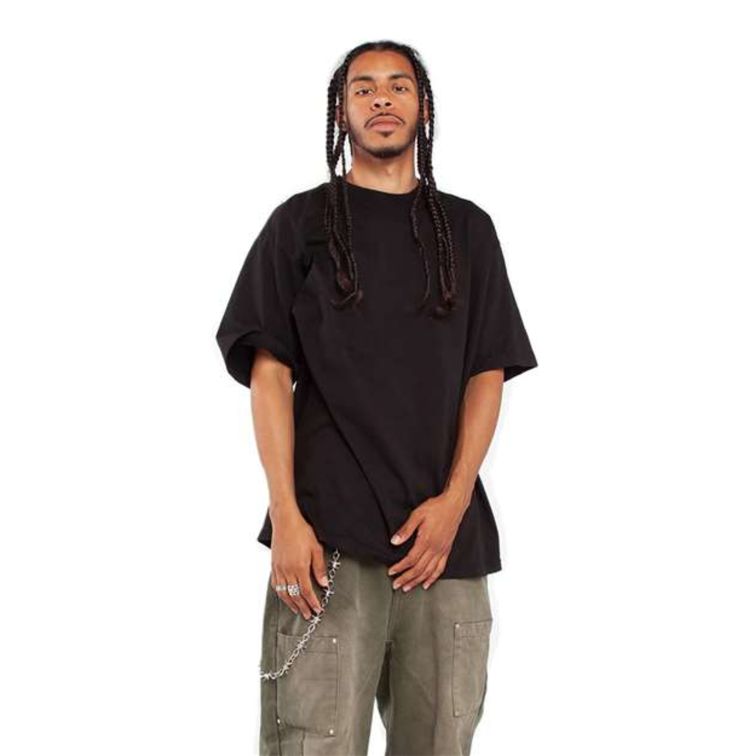 Shaka Wear Max Heavyweight Garment Dye | Black | 7.5 oz