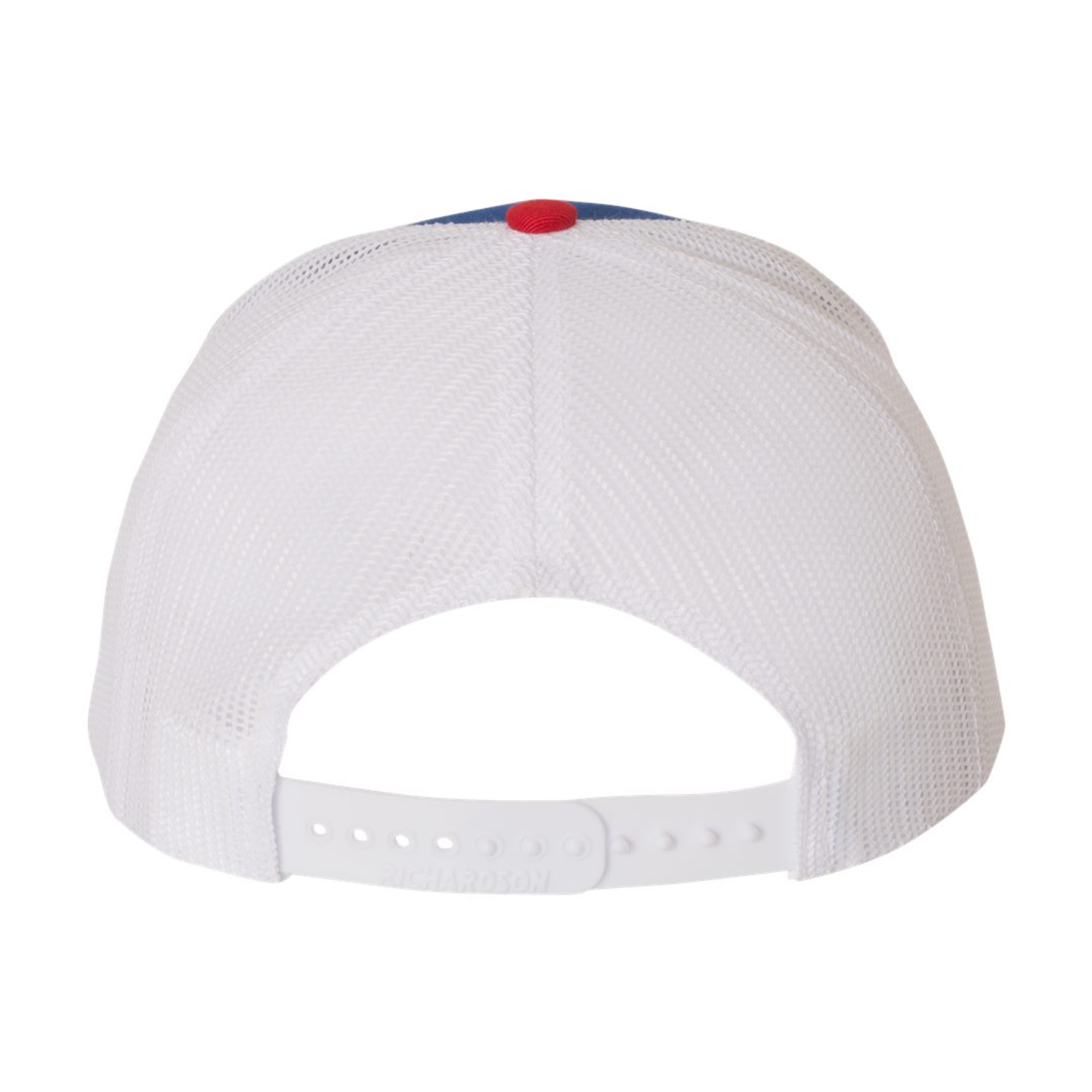 Richardson 112 | Adjustable Snapback Trucker Cap | Royal/ White/ Red