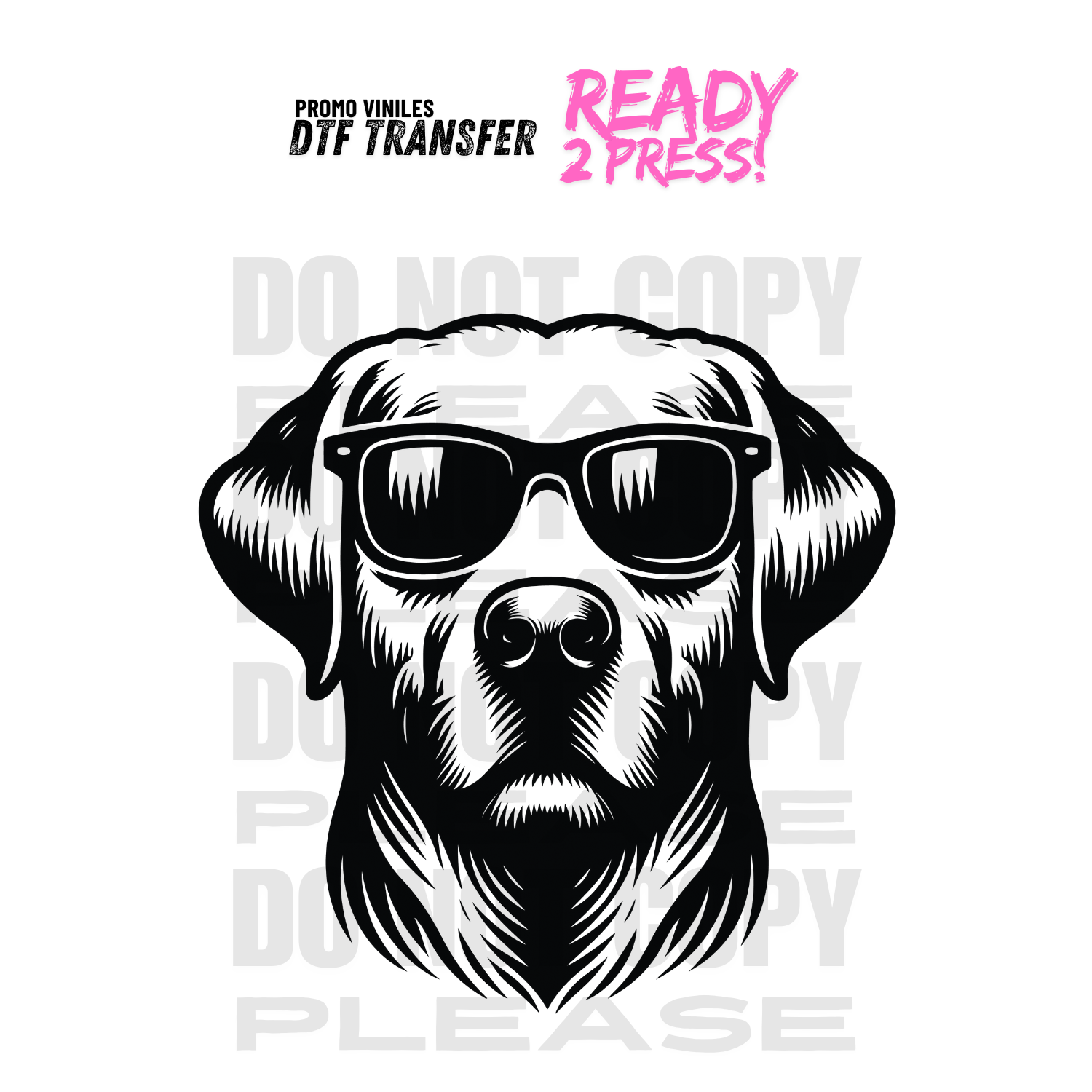 DTF Transfers | Doggy Single 5