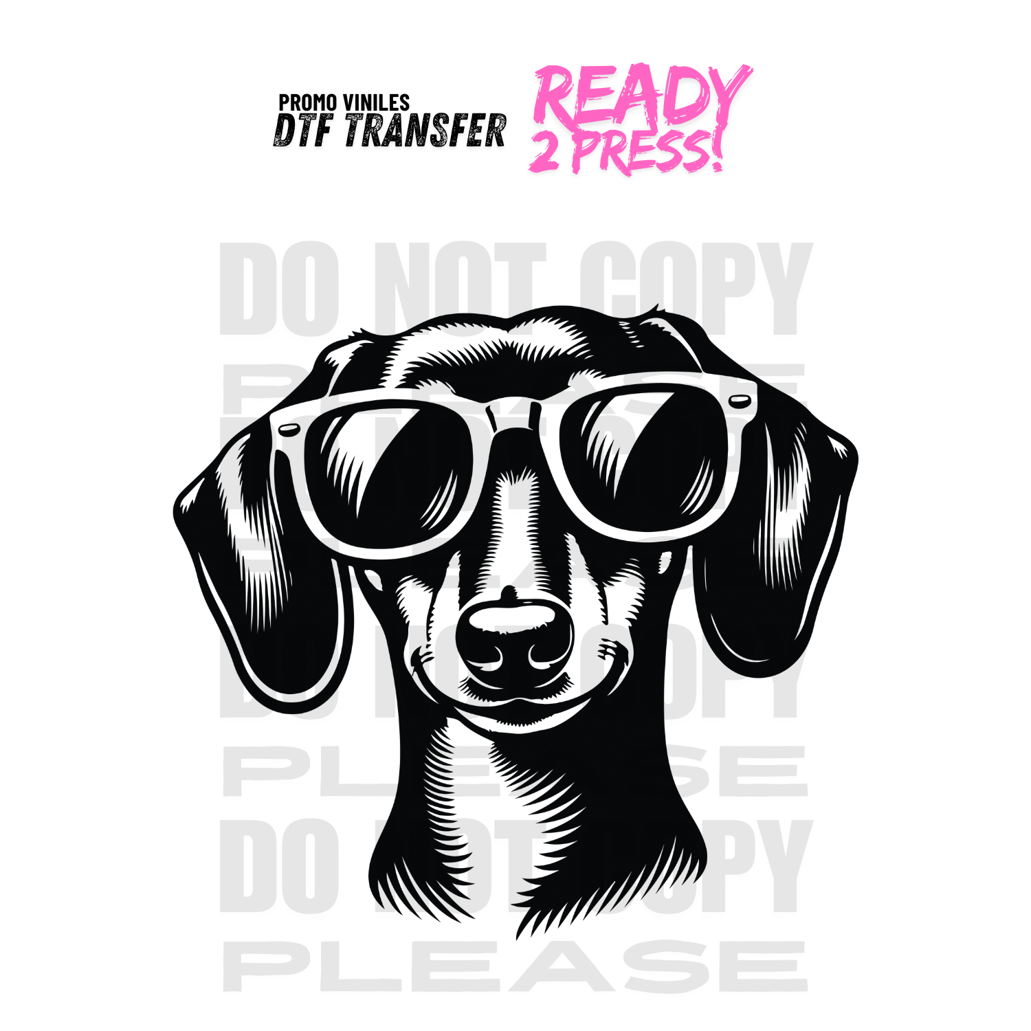 DTF Transfers | Doggy Single 4