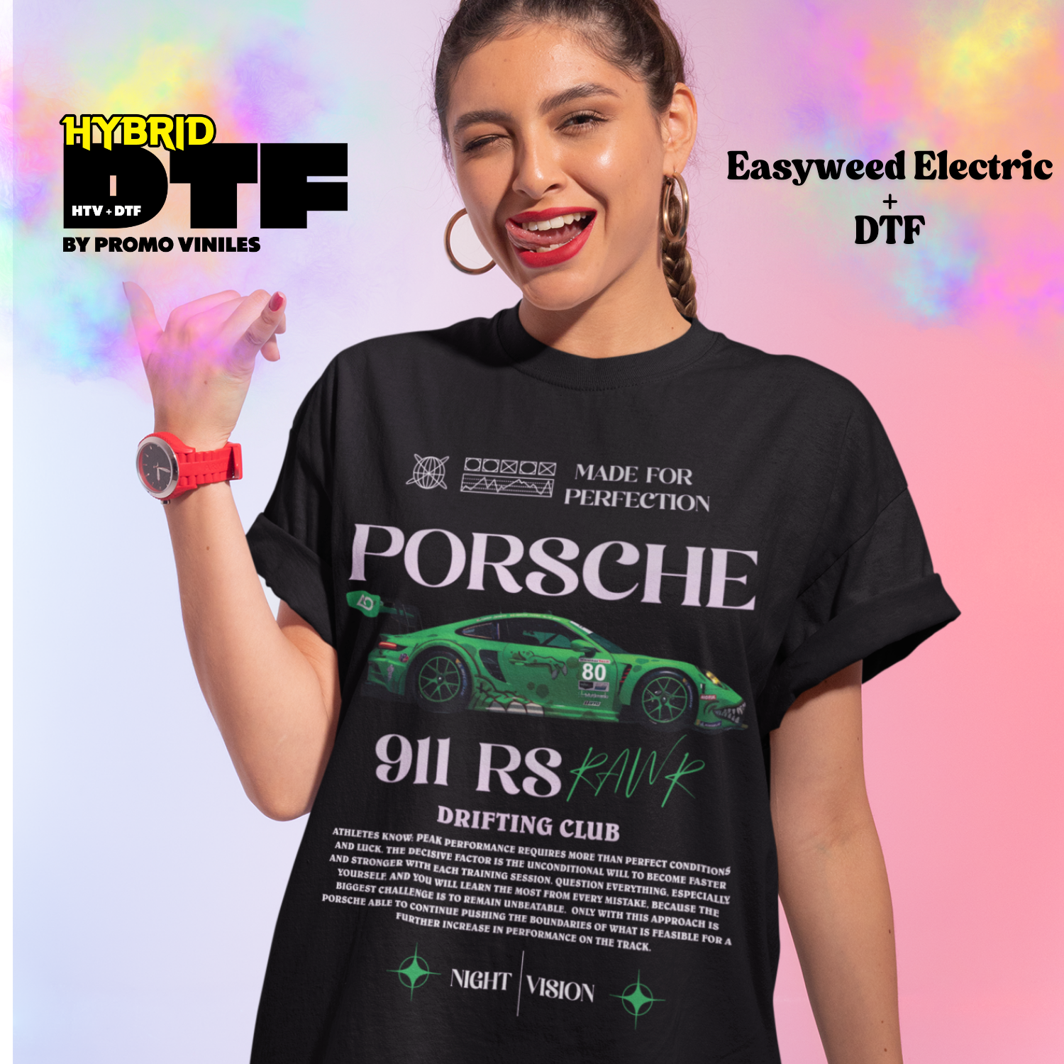 Hybrid DTF | 911RS | Easyweed Electric White Opal