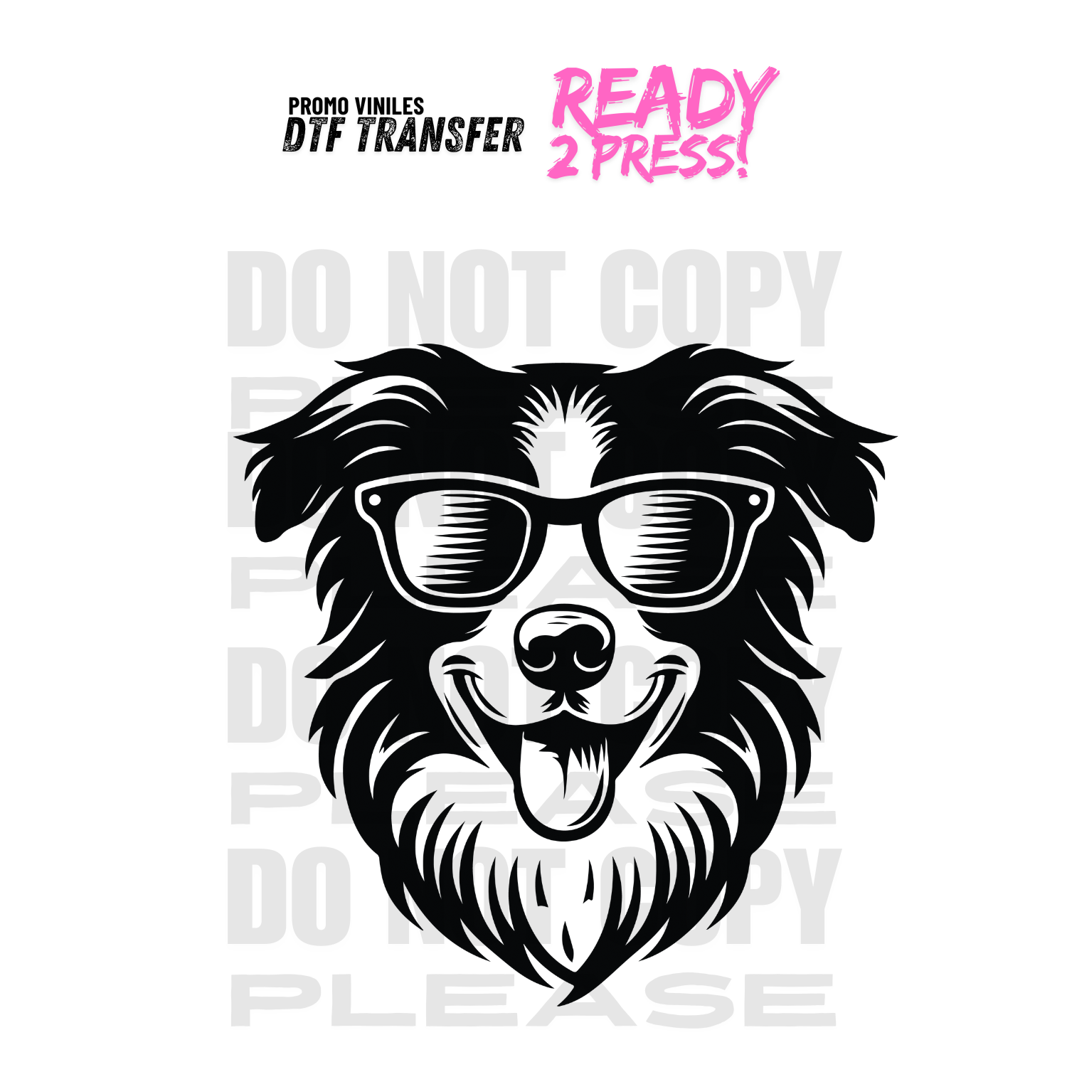 DTF Transfers | Doggy Single 3