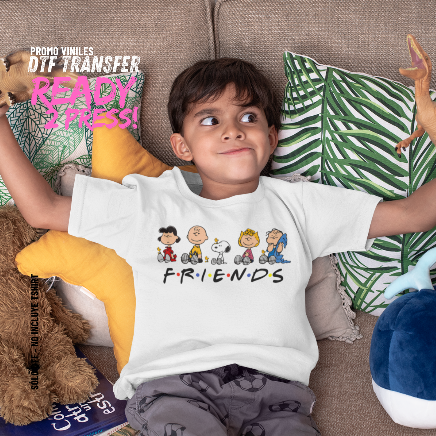 DTF Transfers | Friends Beagle