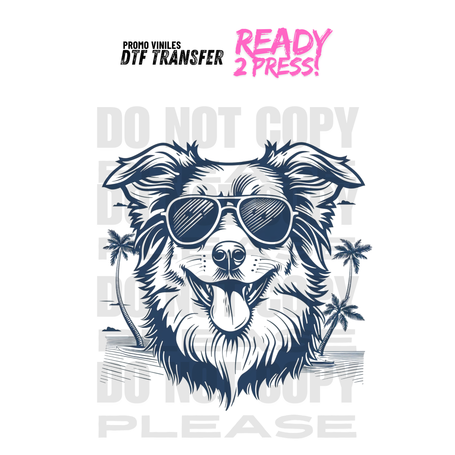 DTF Transfers | Doggy Single 1
