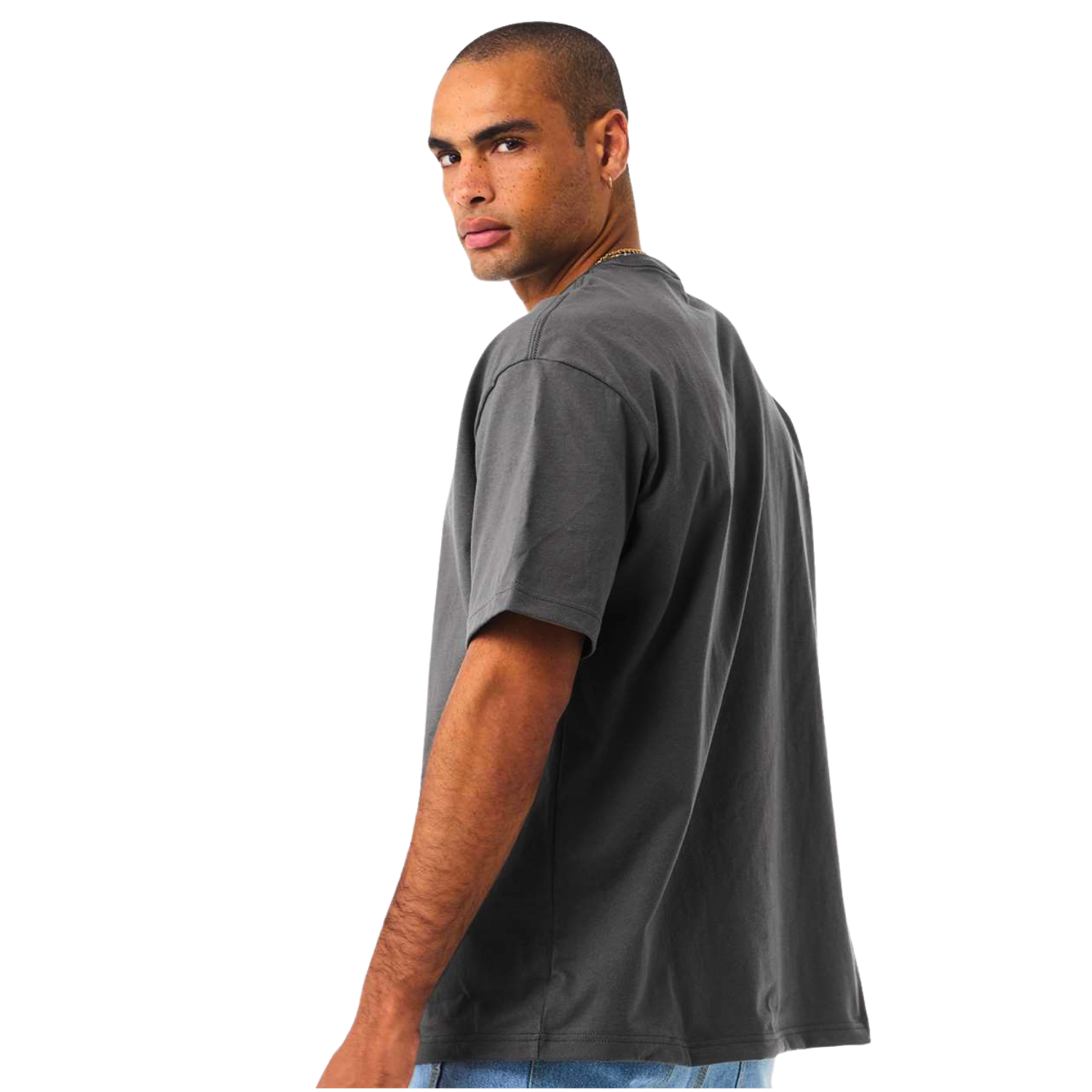 Bella Canvas 4610 Heavyweight Oversize Tee | Asphalt | 7.5 oz | UNISEX