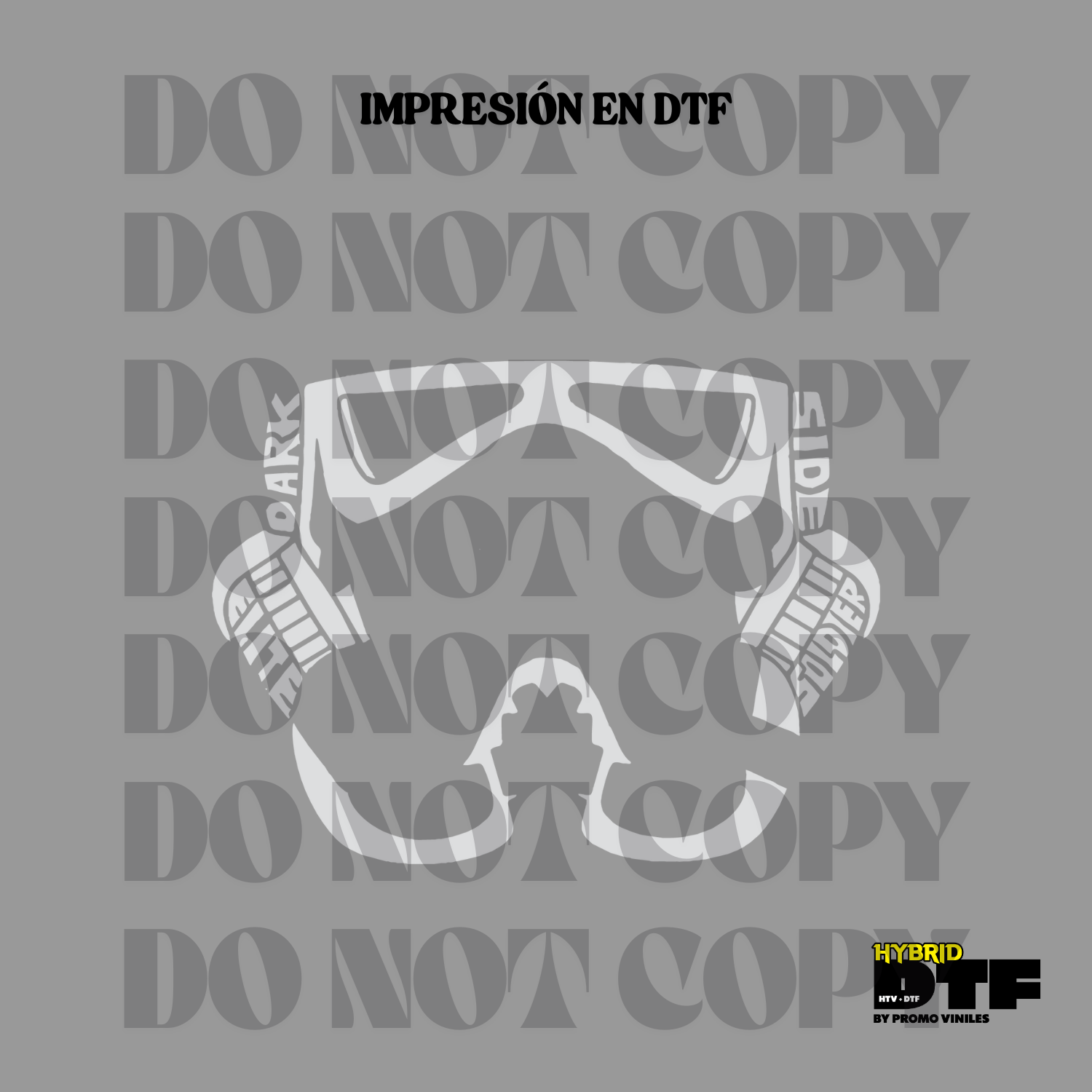 Hybrid DTF | Troopers | Stripflock Pro Black