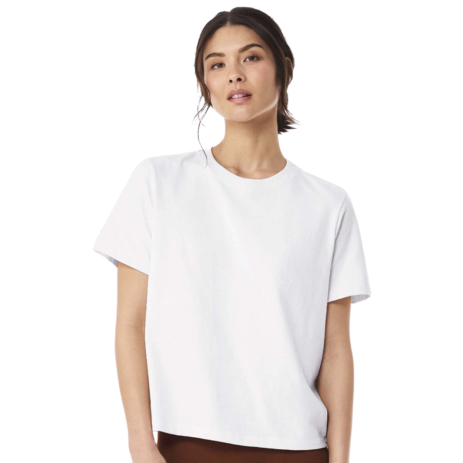 Bella Canvas 6110 Women Heavyweight Oversize Tee | White | 6oz