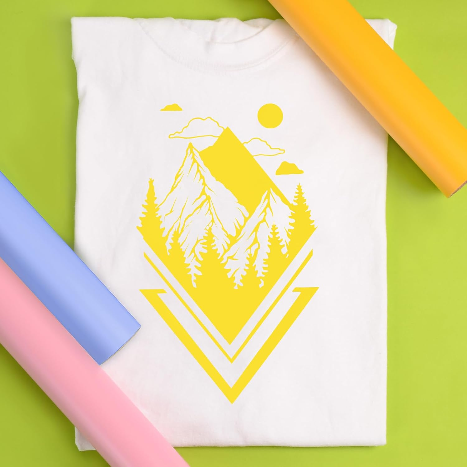 Siser - Siser EasyWeed Vinil Textil Térmico | Amarillo Limón | Lemon - Promo Viniles Panamá