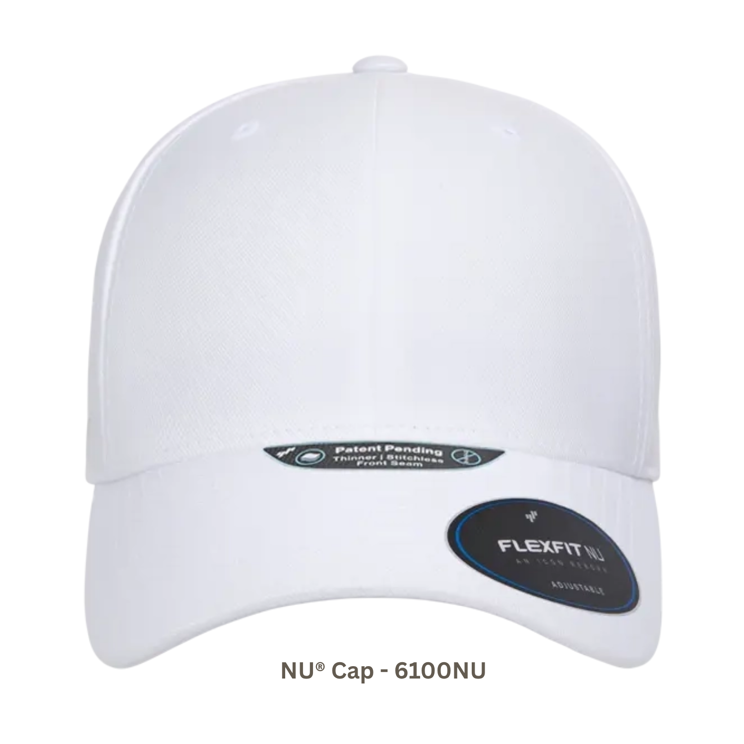 Flexfit NU® Cap - 6100NU | White