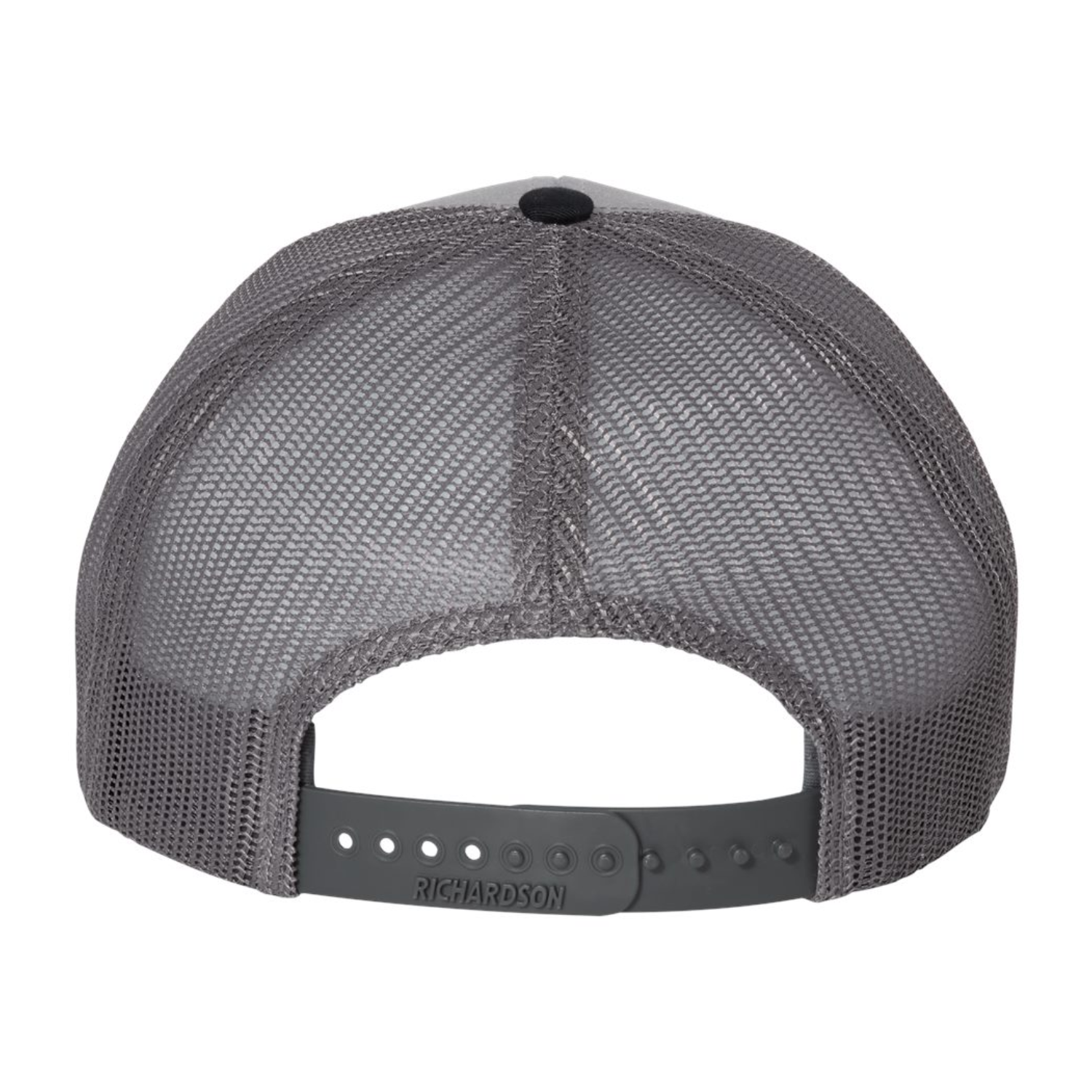 Richardson 112 | Adjustable Snapback Trucker Cap | Grey/ Charcoal/ Navy