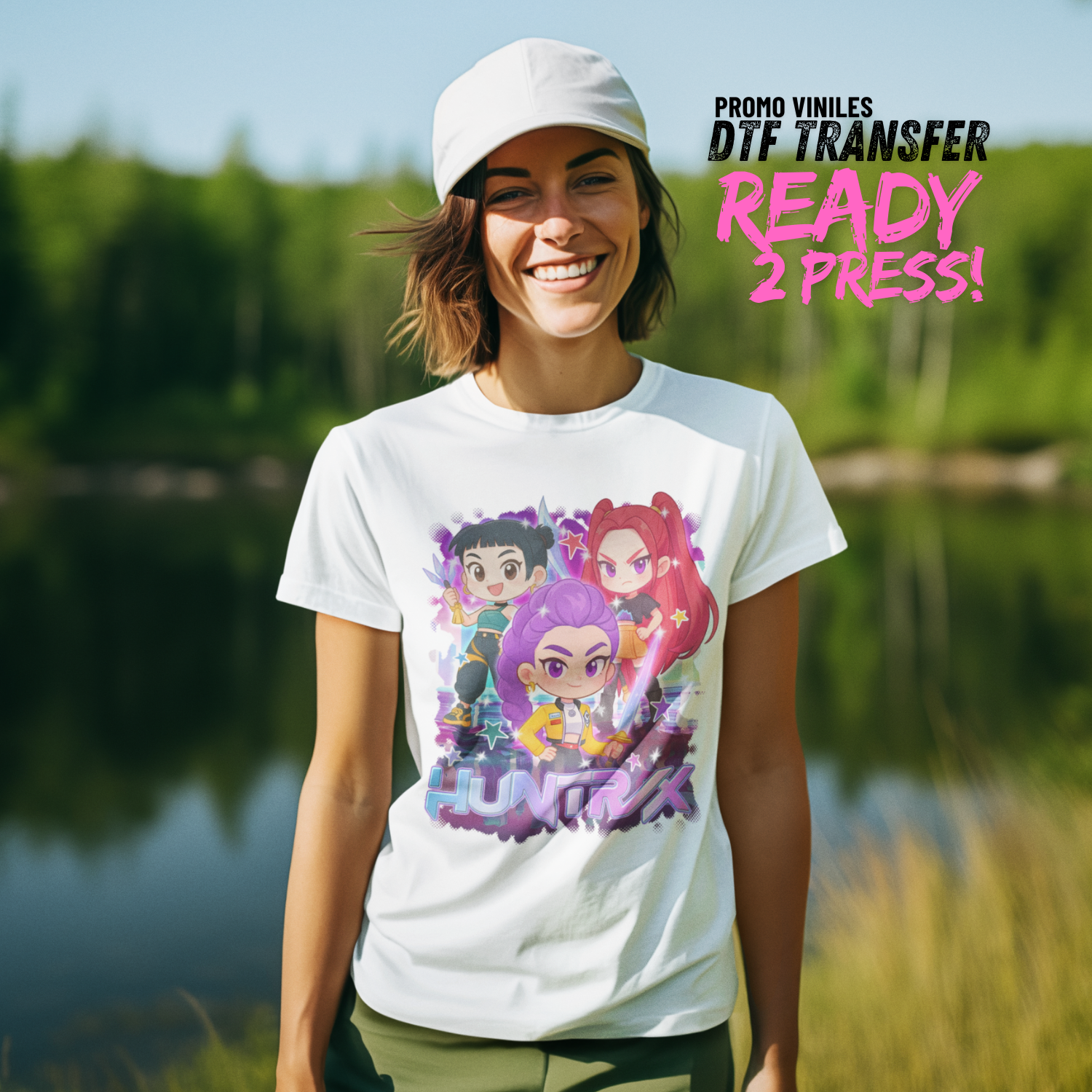 DTF Transfers | Huntrix Comic