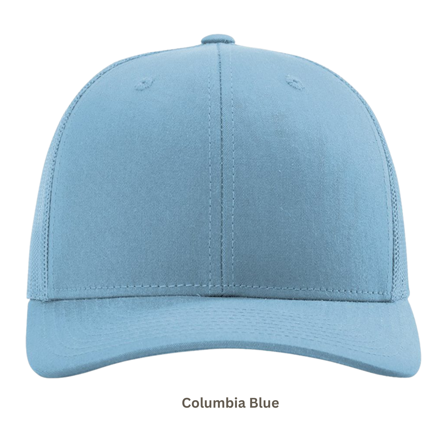 Richardson 112 | Adjustable Snapback Trucker Cap | Columbia Blue