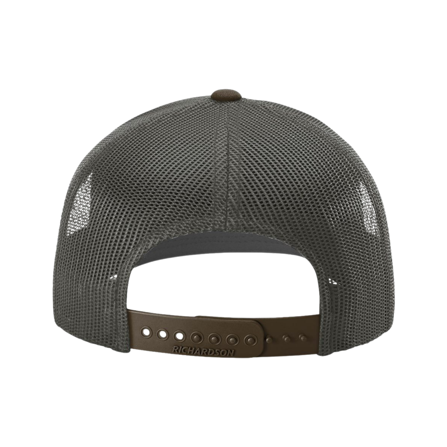 Richardson 112 | Adjustable Snapback Trucker Cap | Cream/ Grey Brown/ Brown