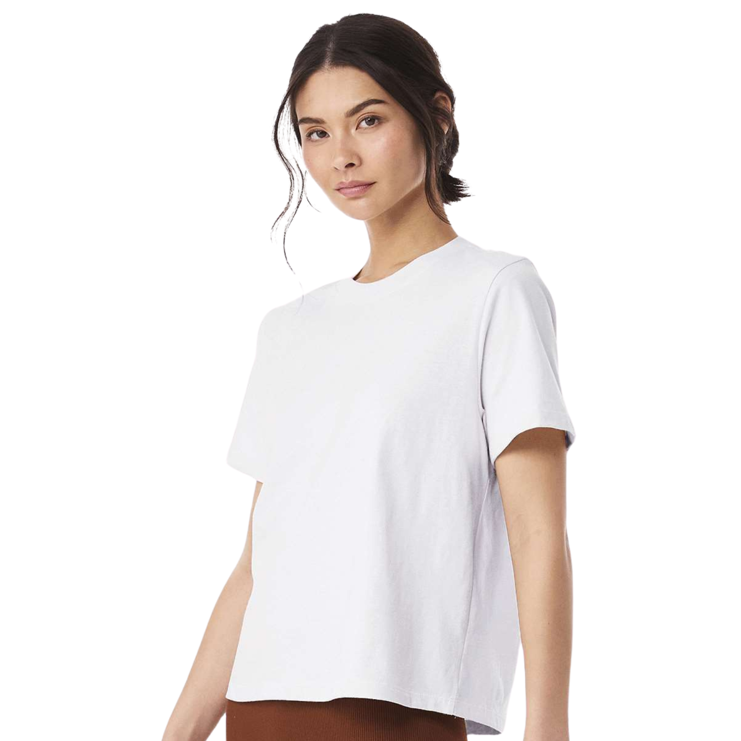 Bella Canvas 6110 Women Heavyweight Oversize Tee | White | 6oz
