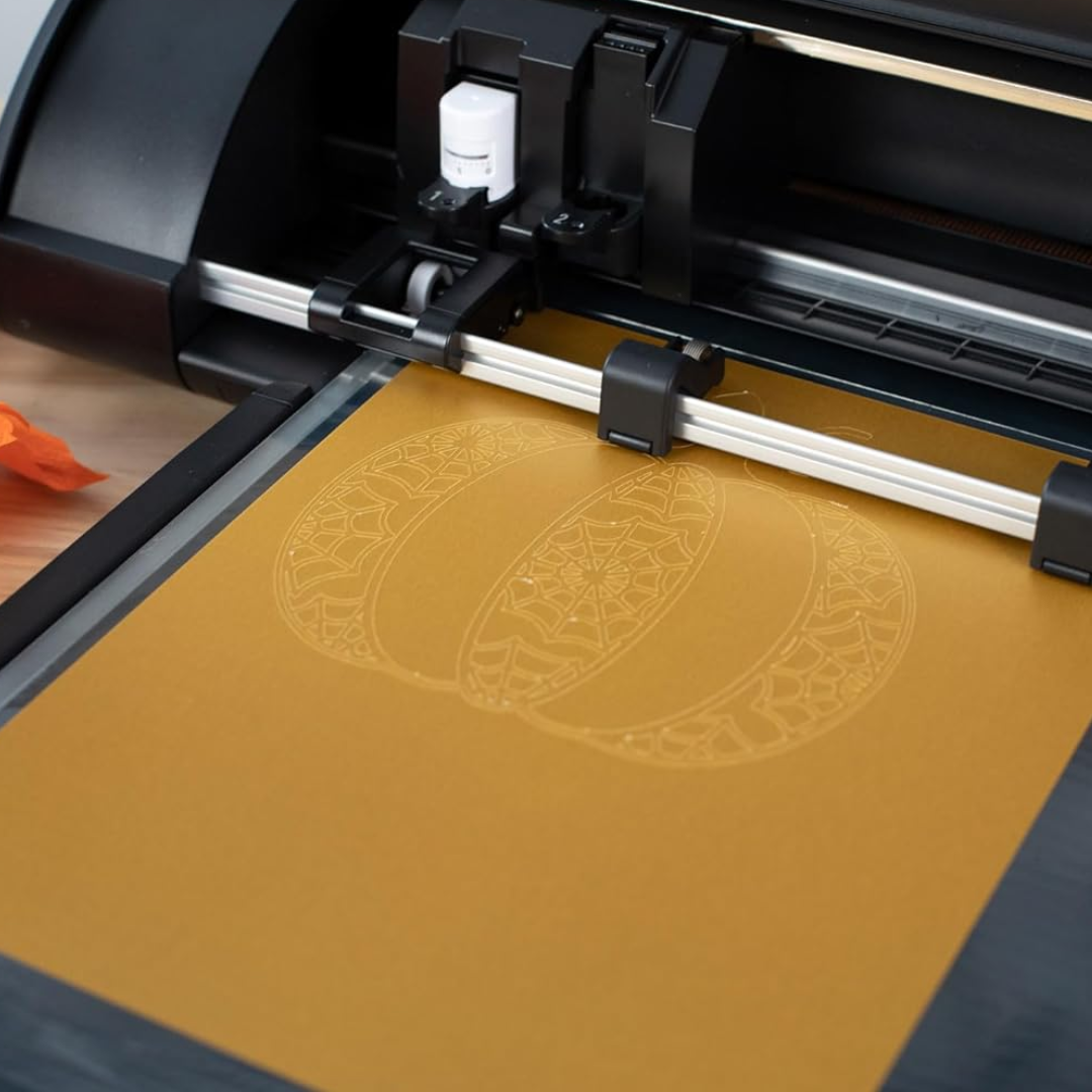 Mat de Corte Electroestático + Protector | Negro 12x12