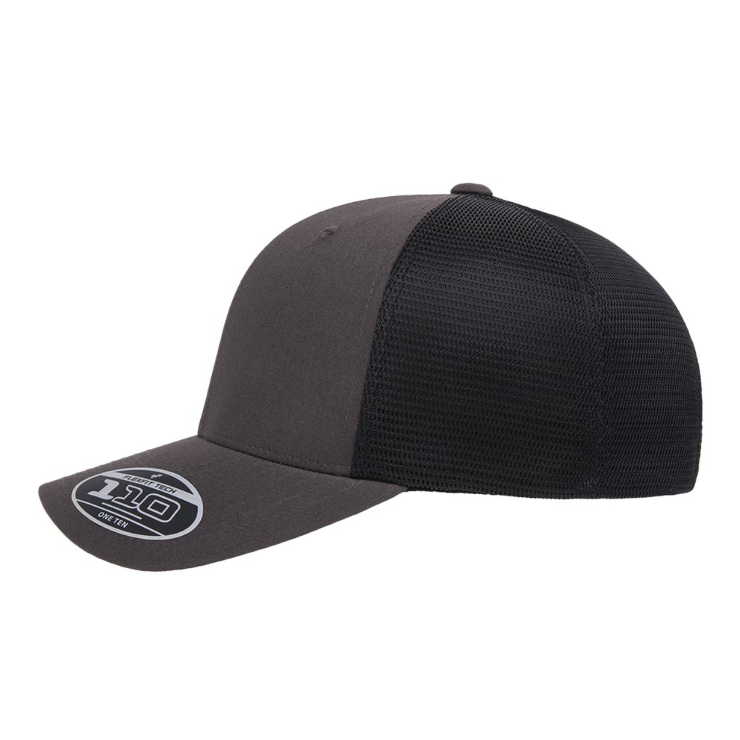 Flexfit - 110® Mesh-Back Cap | Charcoal Black