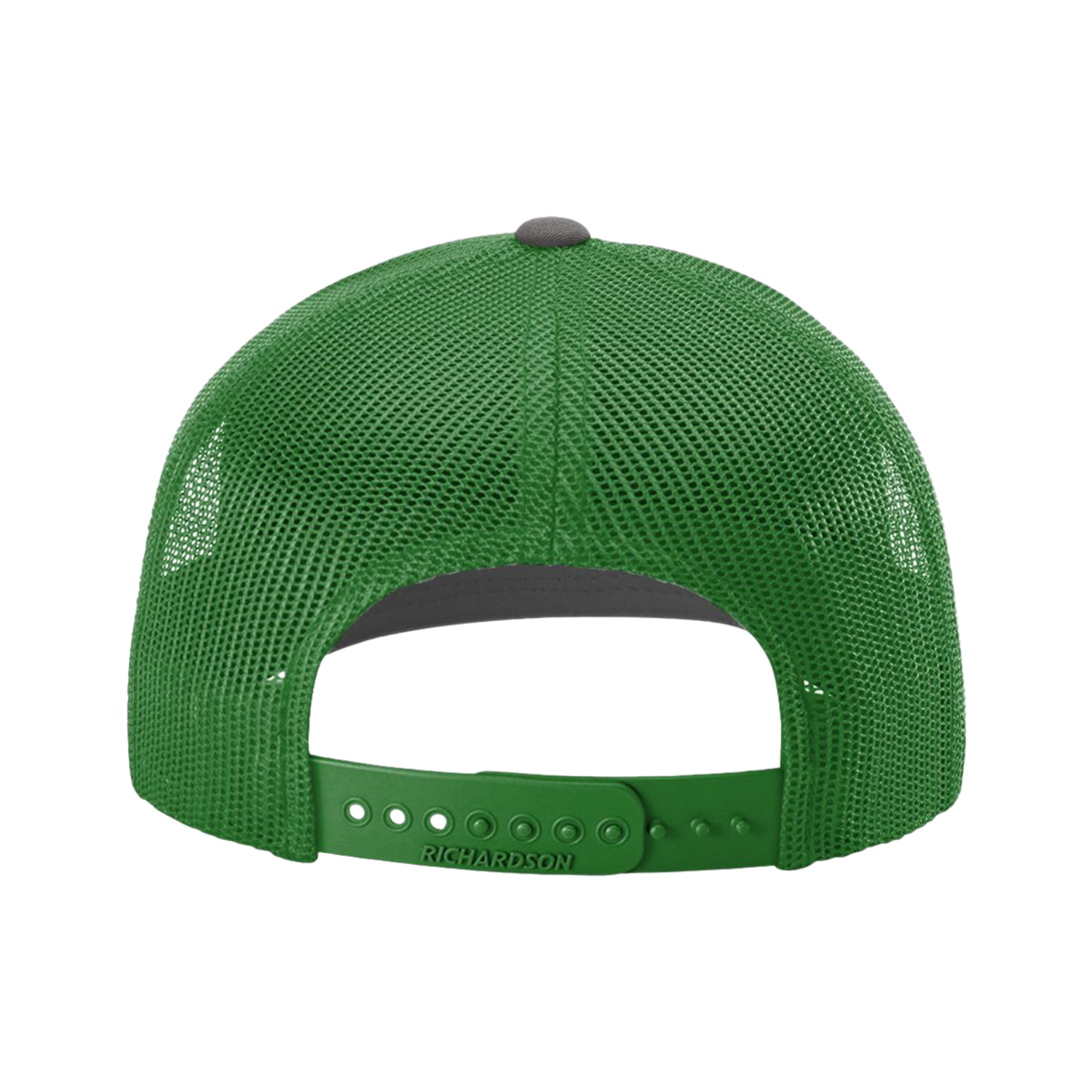 Richardson 112 | Adjustable Snapback Trucker Cap | Charcoal / Kelly