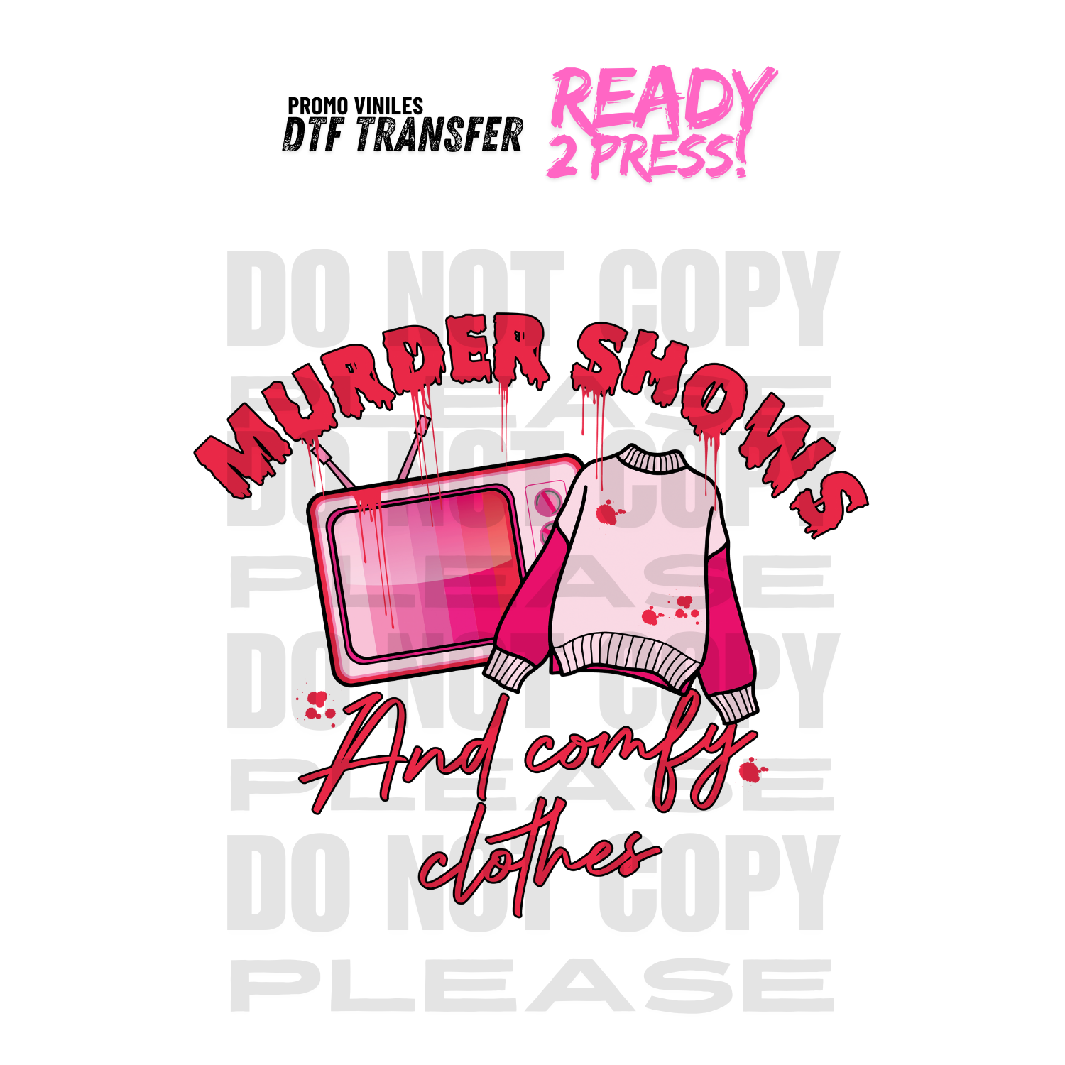 DTF Transfers | Murder Shows