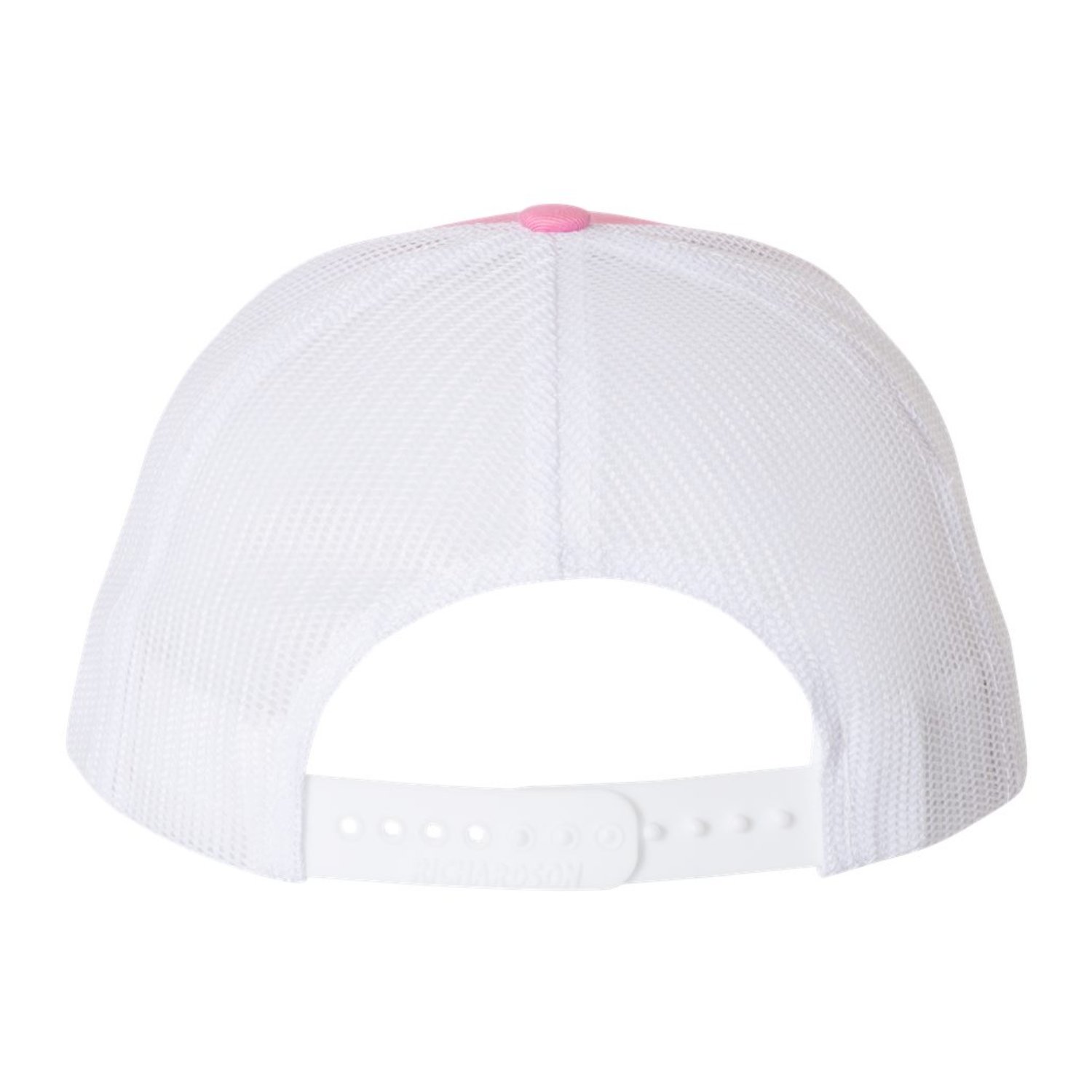 Richardson 112 | Adjustable Snapback Trucker Cap| Hot Pink/ White