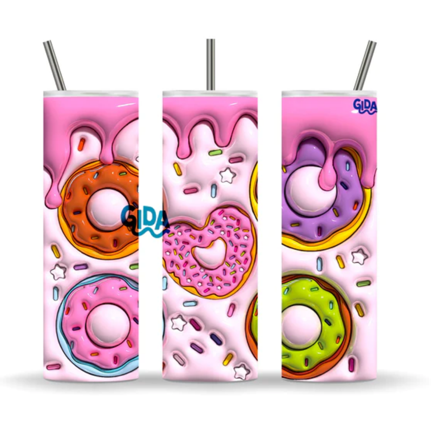 3D Wrap | Donuts | 20 oz